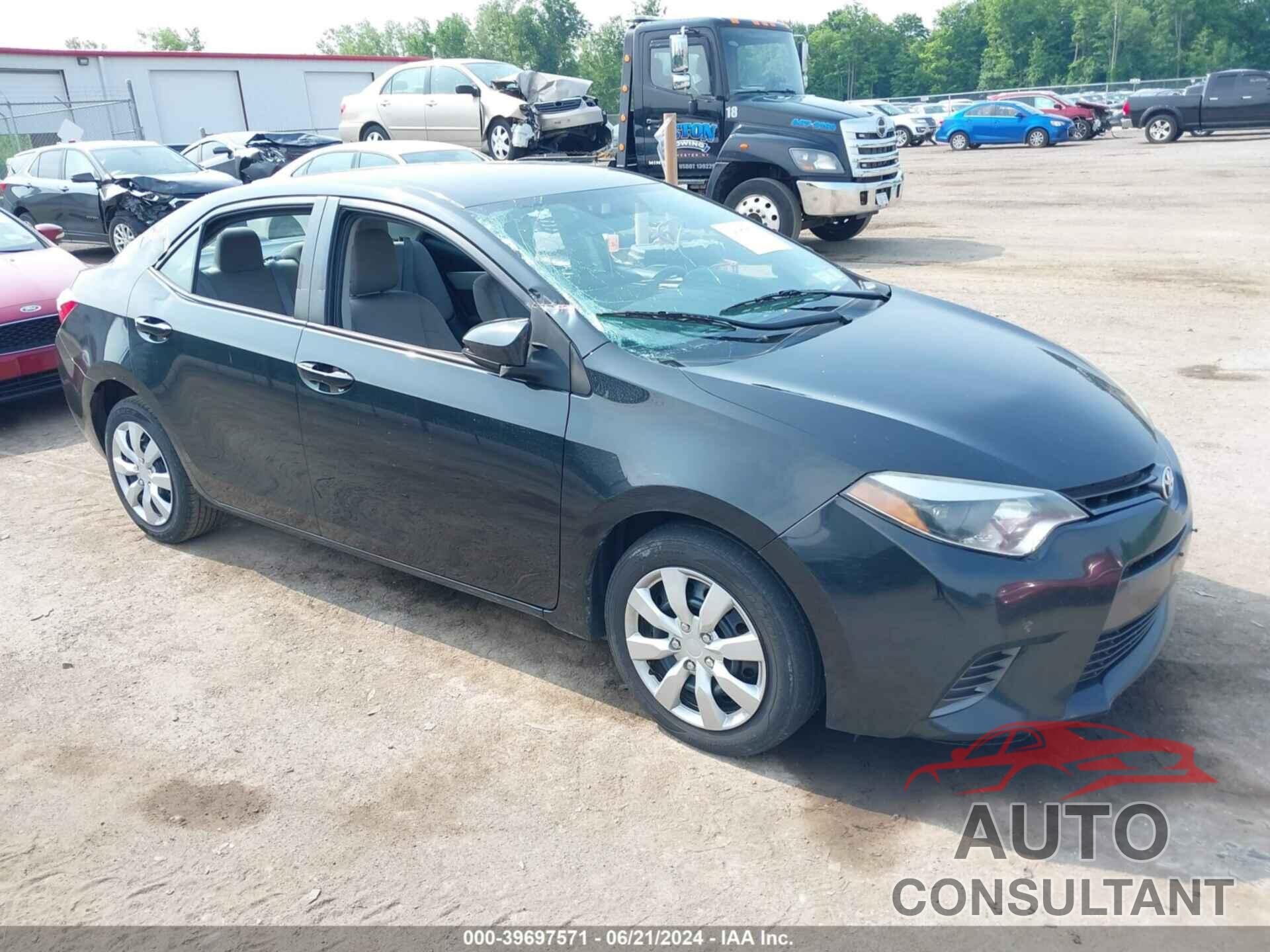 TOYOTA COROLLA 2016 - 2T1BURHE8GC676021