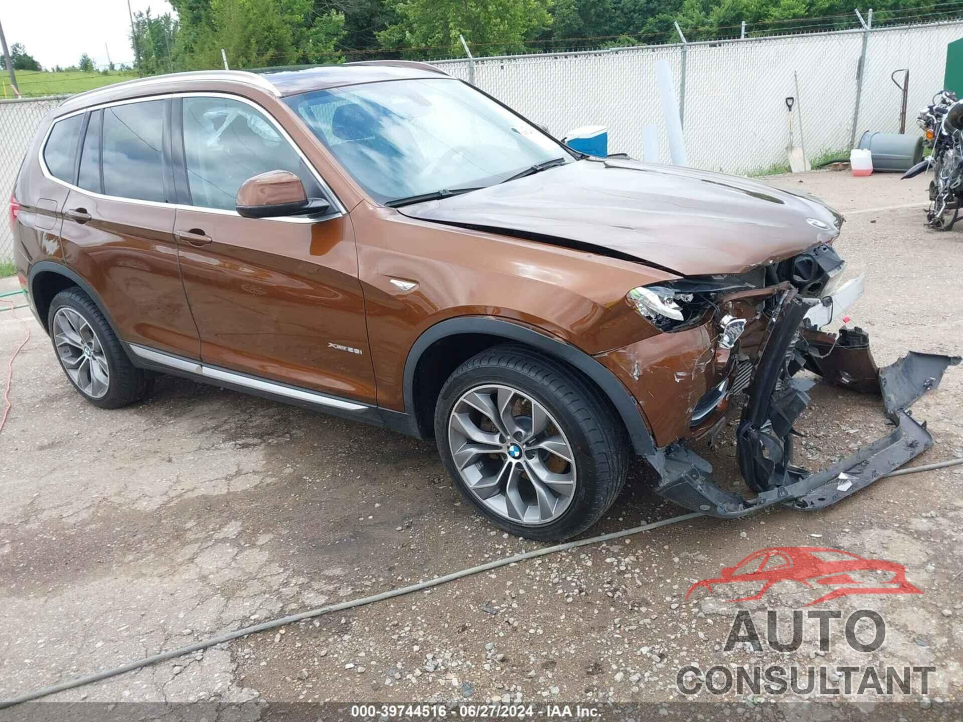 BMW X3 2017 - 5UXWX9C3XH0T19674