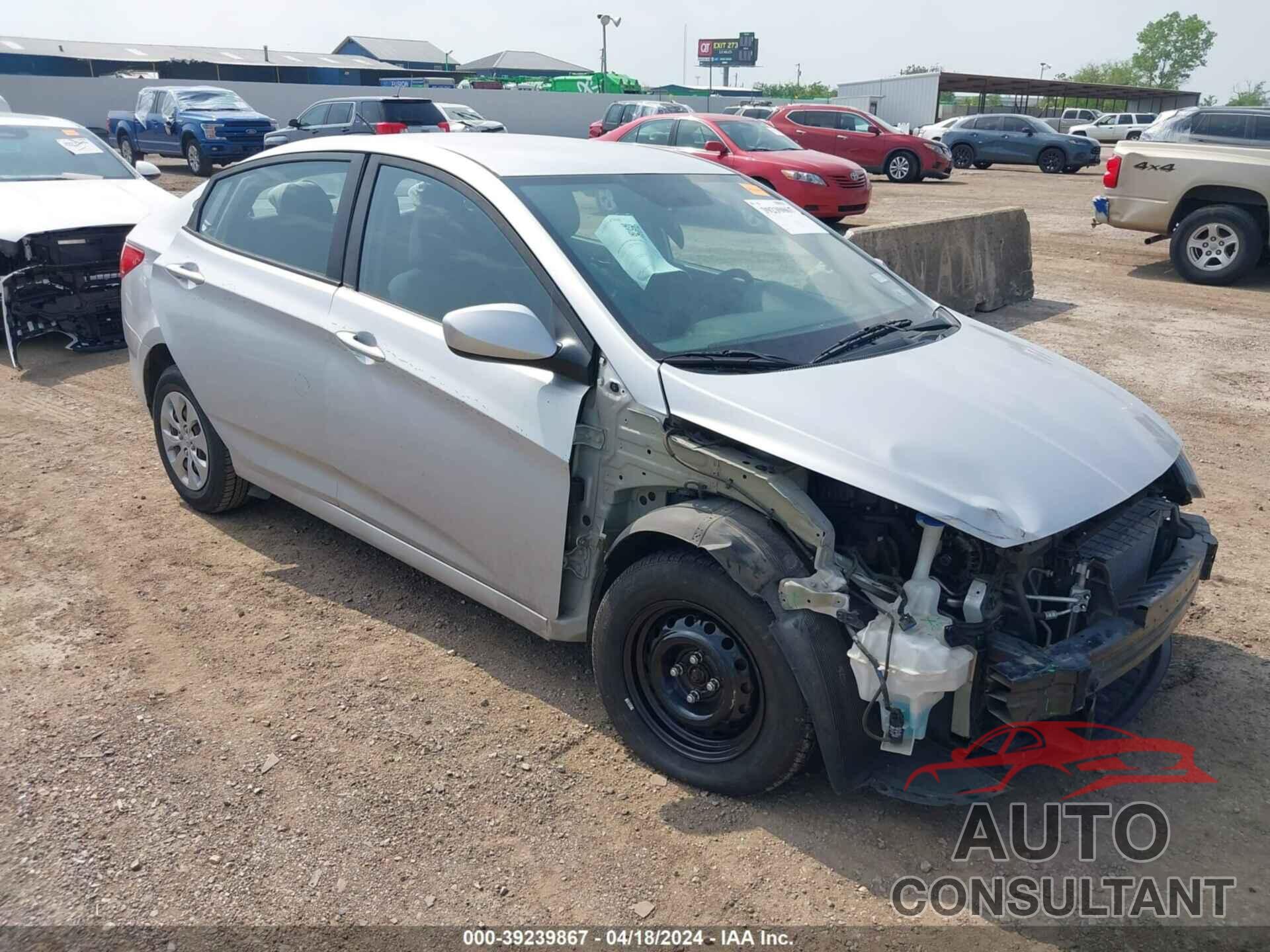 HYUNDAI ACCENT 2017 - KMHCT4AE0HU187259