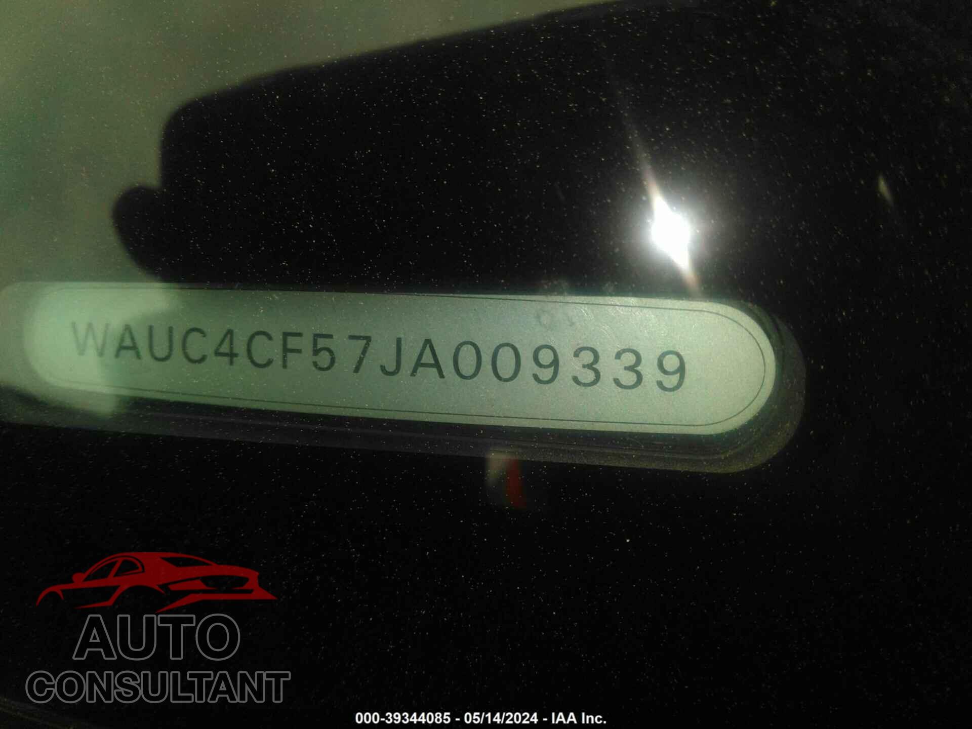 AUDI S5 2018 - WAUC4CF57JA009339