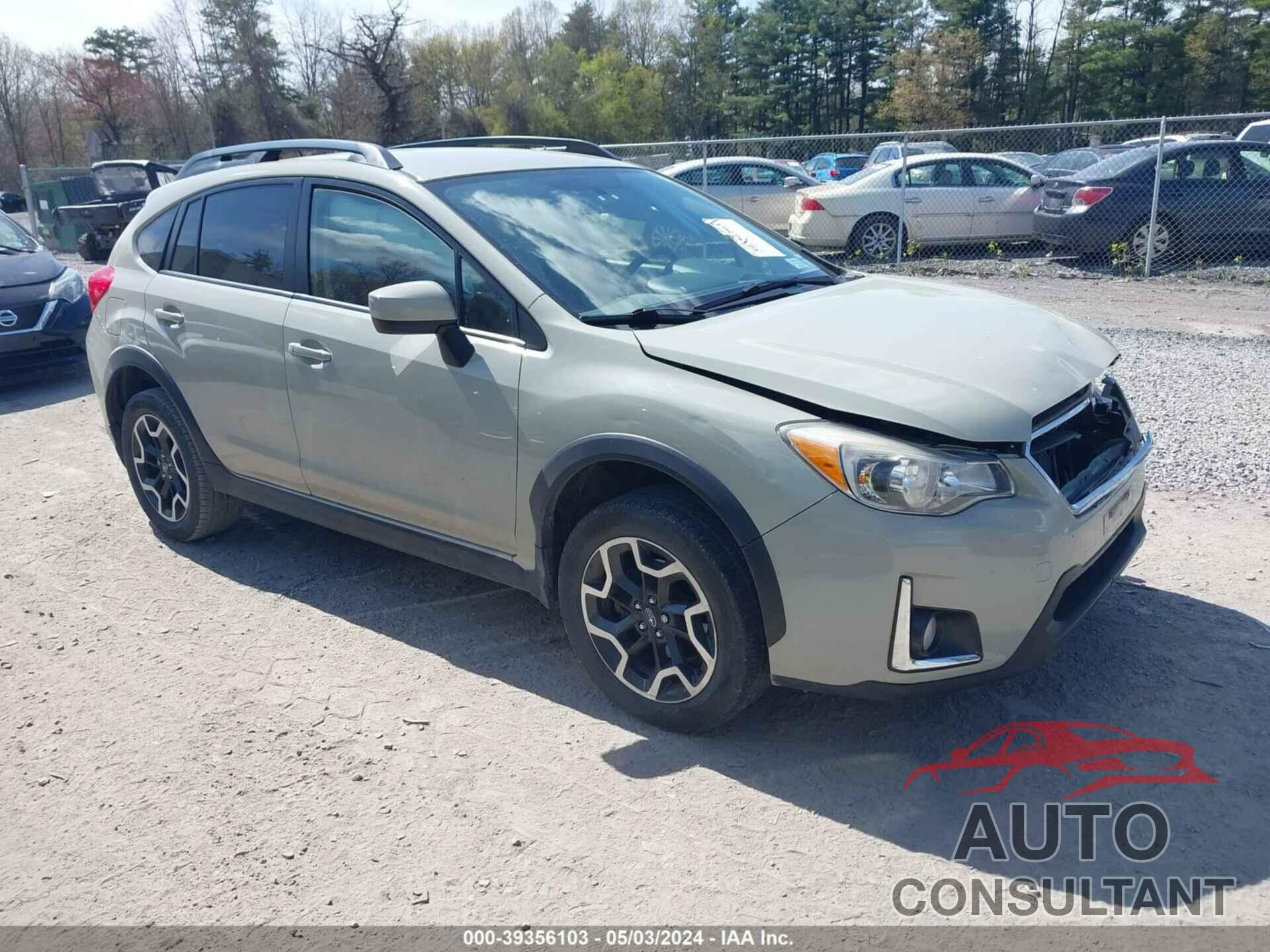 SUBARU CROSSTREK 2017 - JF2GPABC9H8220713