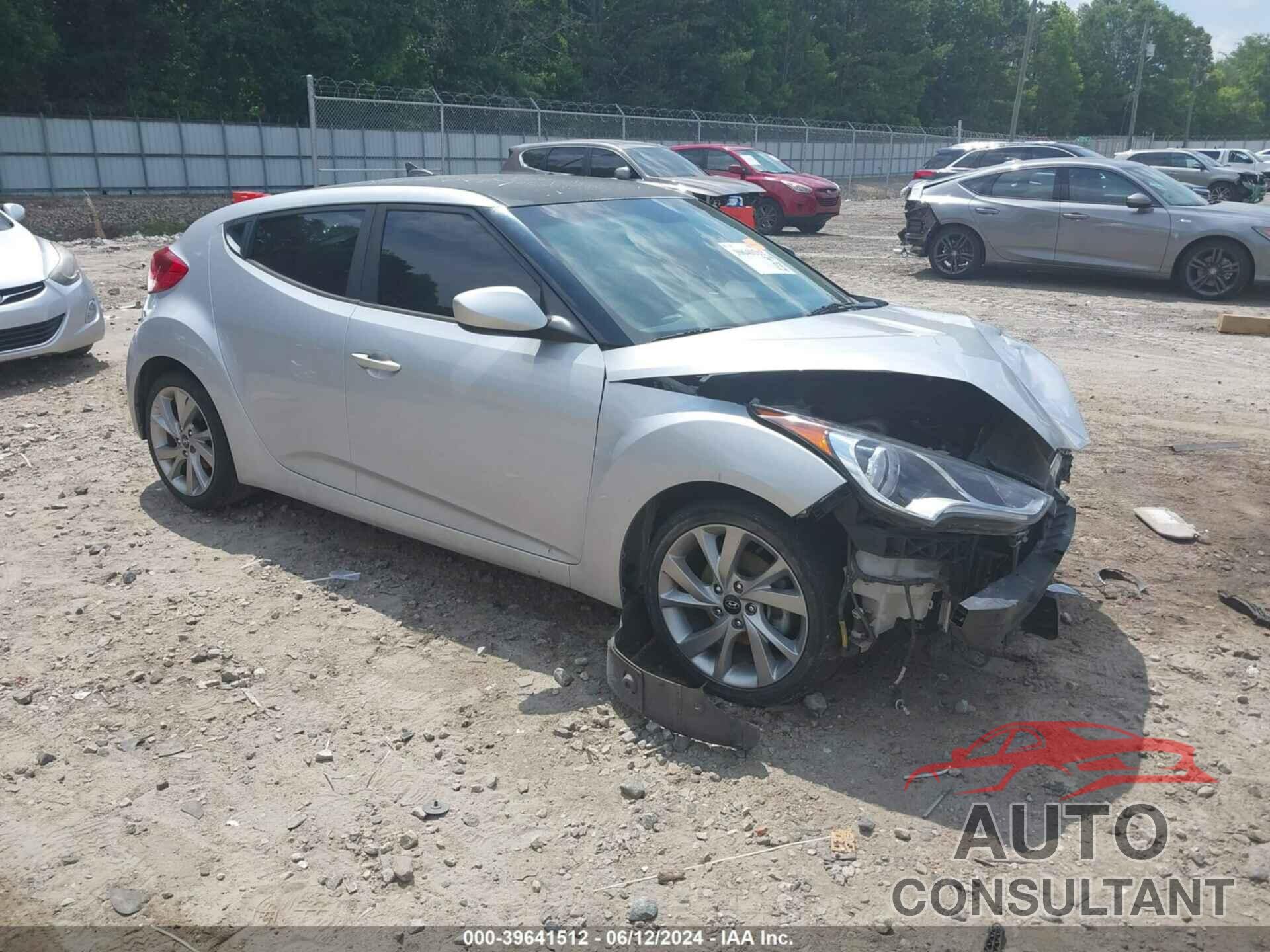 HYUNDAI VELOSTER 2017 - KMHTC6AD6HU315975