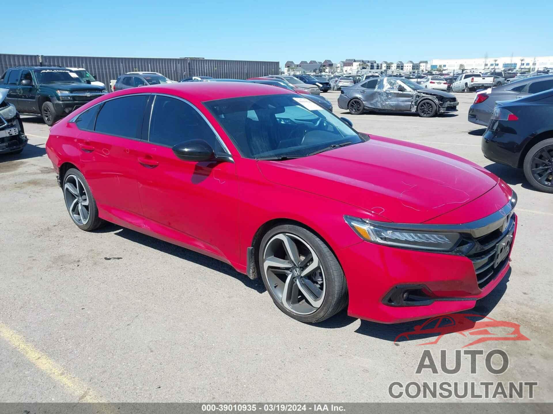HONDA ACCORD 2022 - 1HGCV1F49NA020393
