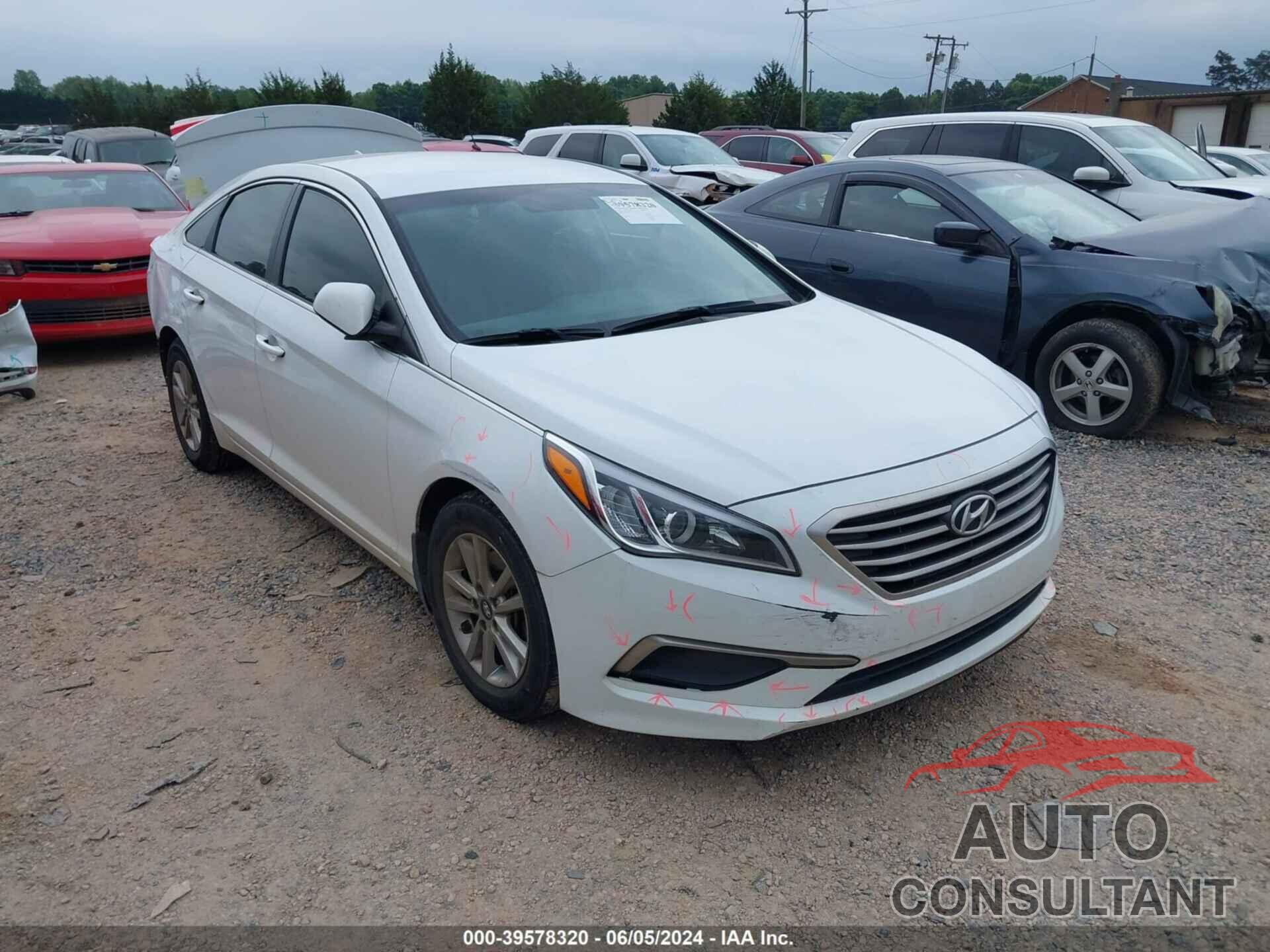 HYUNDAI SONATA 2016 - 5NPE24AF9GH405135