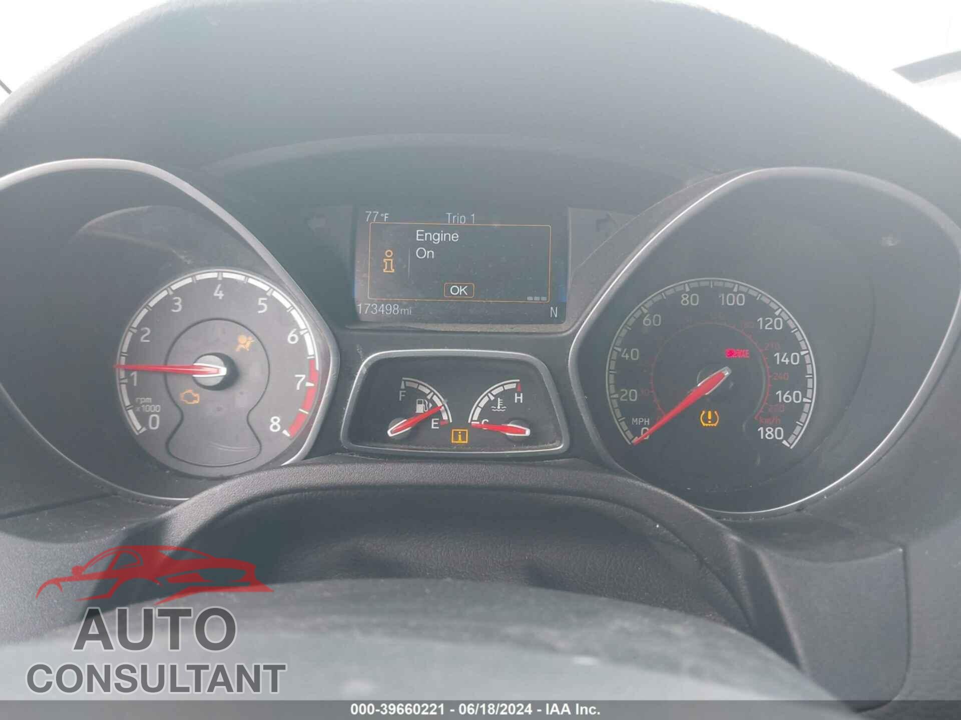 FORD FOCUS ST 2016 - 1FADP3L95GL398300