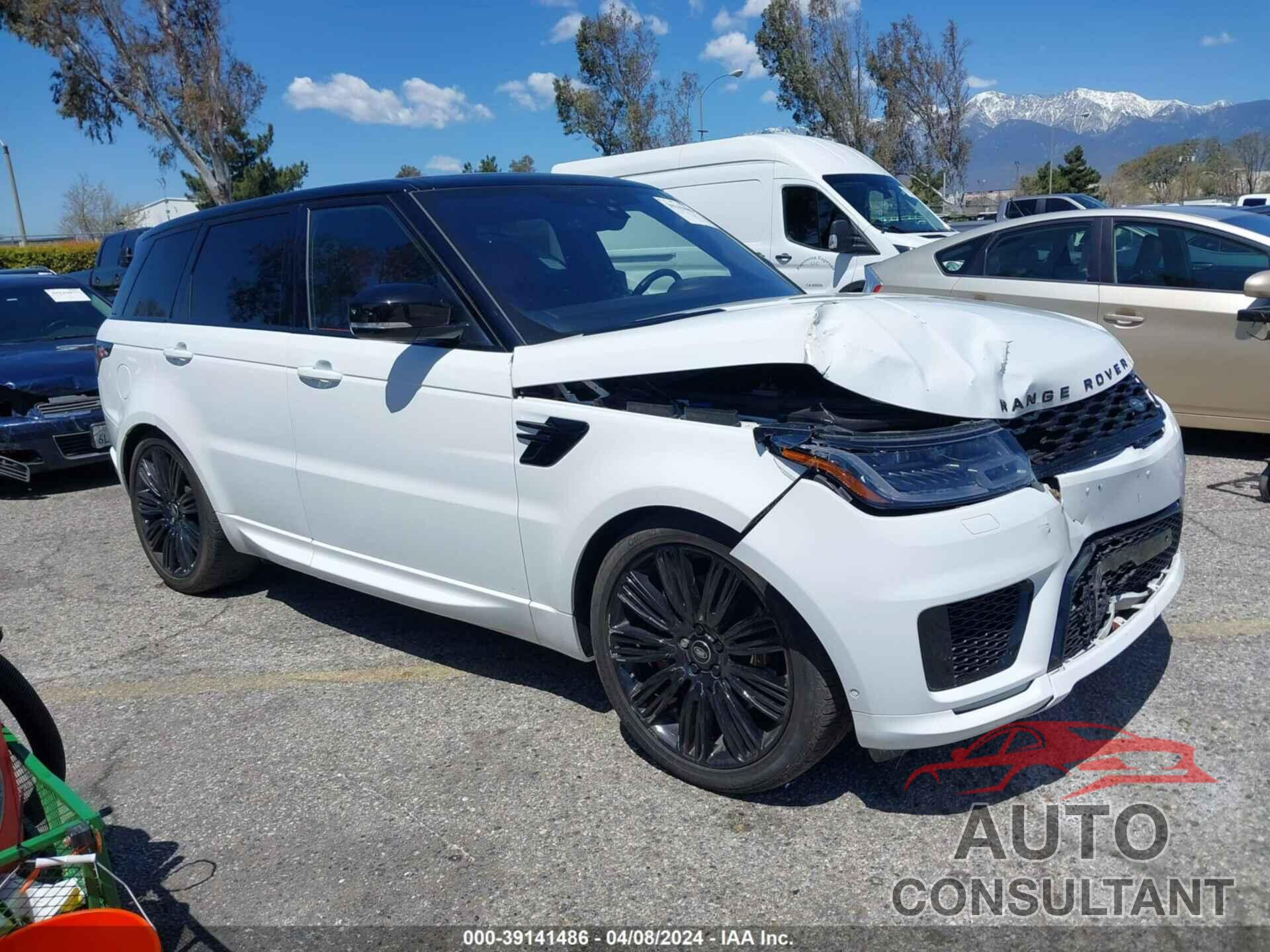 LAND ROVER RANGE ROVER SPORT 2019 - SALWR2REXKA823759