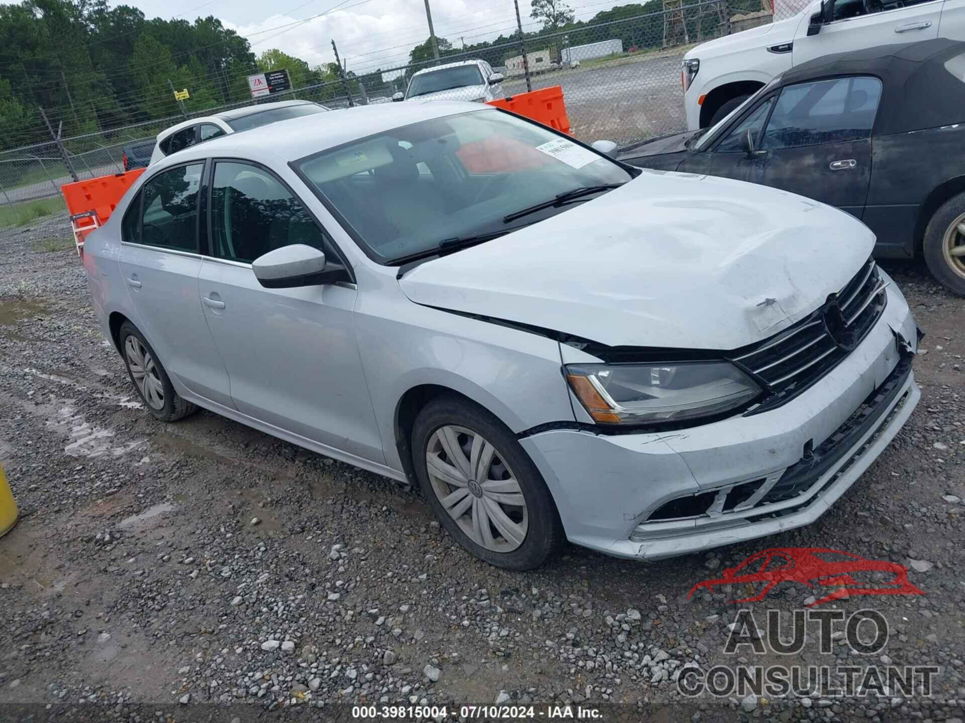 VOLKSWAGEN JETTA 2017 - 3VW2B7AJ9HM260776