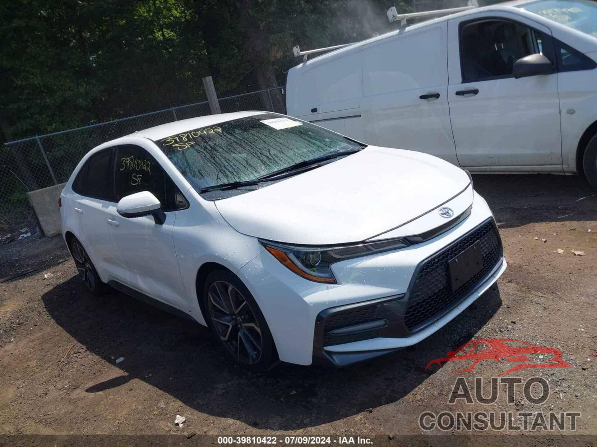 TOYOTA COROLLA 2020 - JTDS4RCE0LJ001818