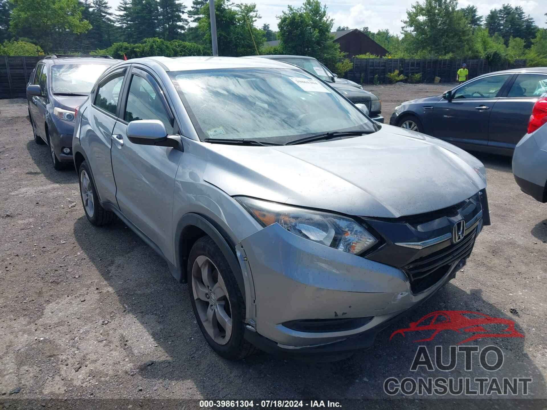 HONDA HR-V 2018 - 3CZRU6H34JG727436