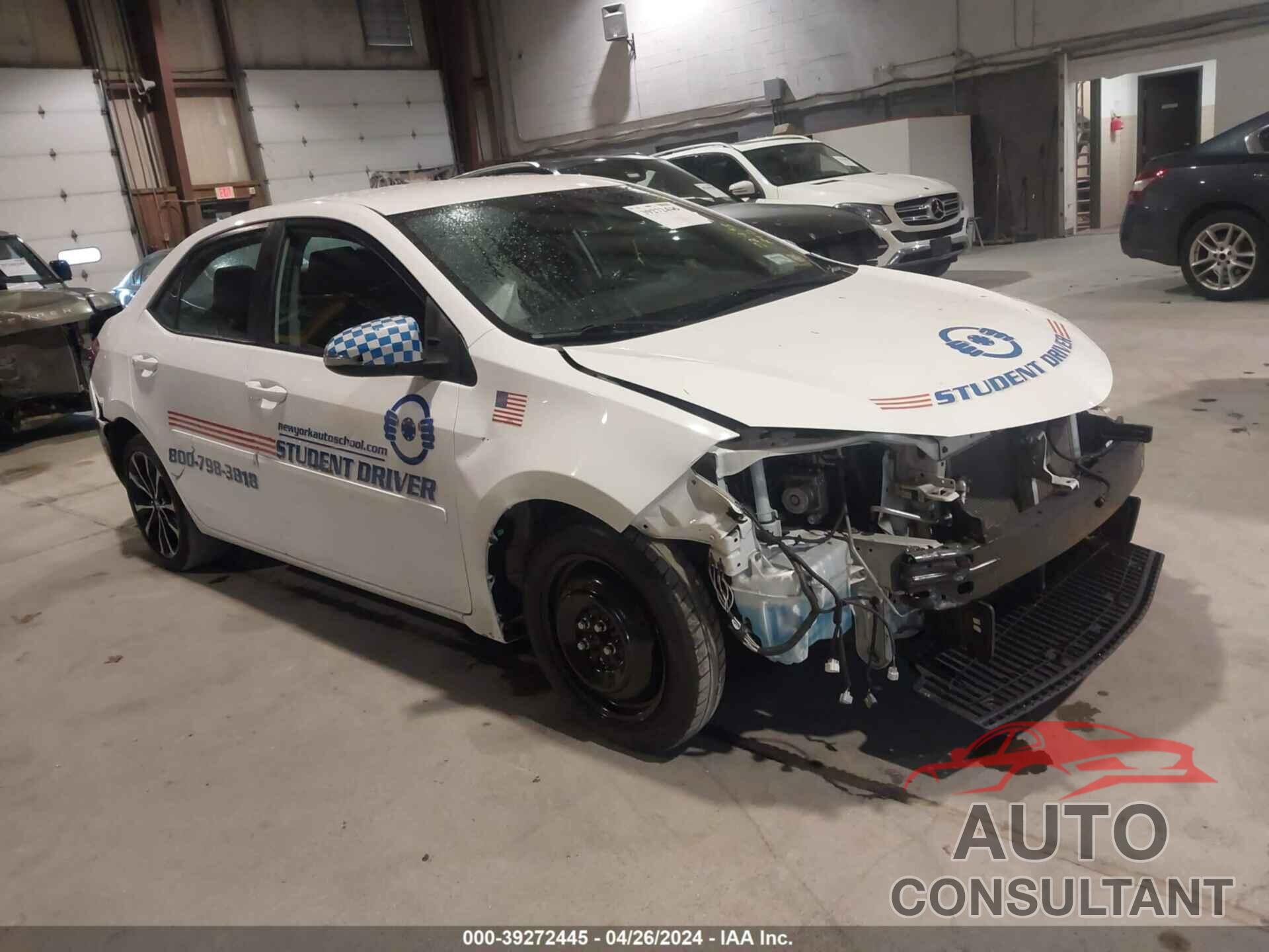 TOYOTA COROLLA 2019 - 2T1BURHEXKC127736