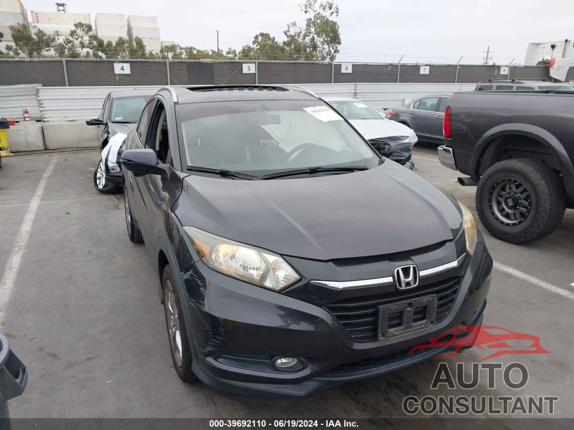 HONDA HR-V 2017 - 3CZRU5H74HM703257