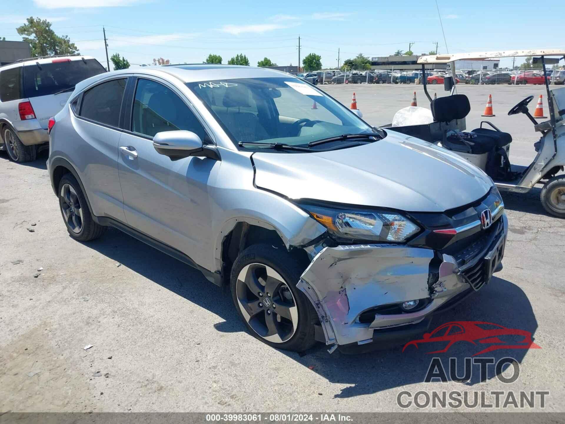 HONDA HR-V 2018 - 3CZRU6H59JG703859