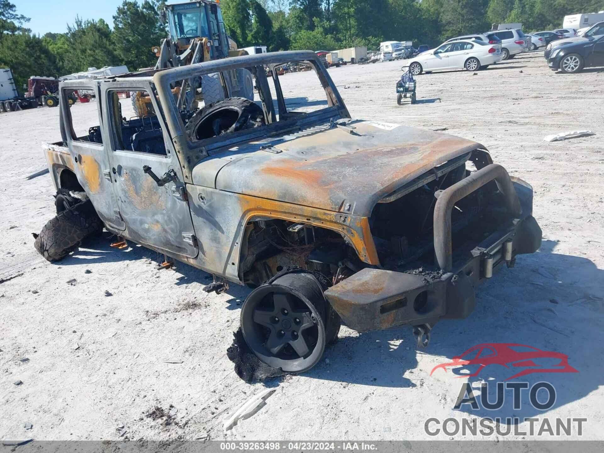 JEEP WRANGLER UNLIMITED 2017 - 1C4HJWEG6HL638014