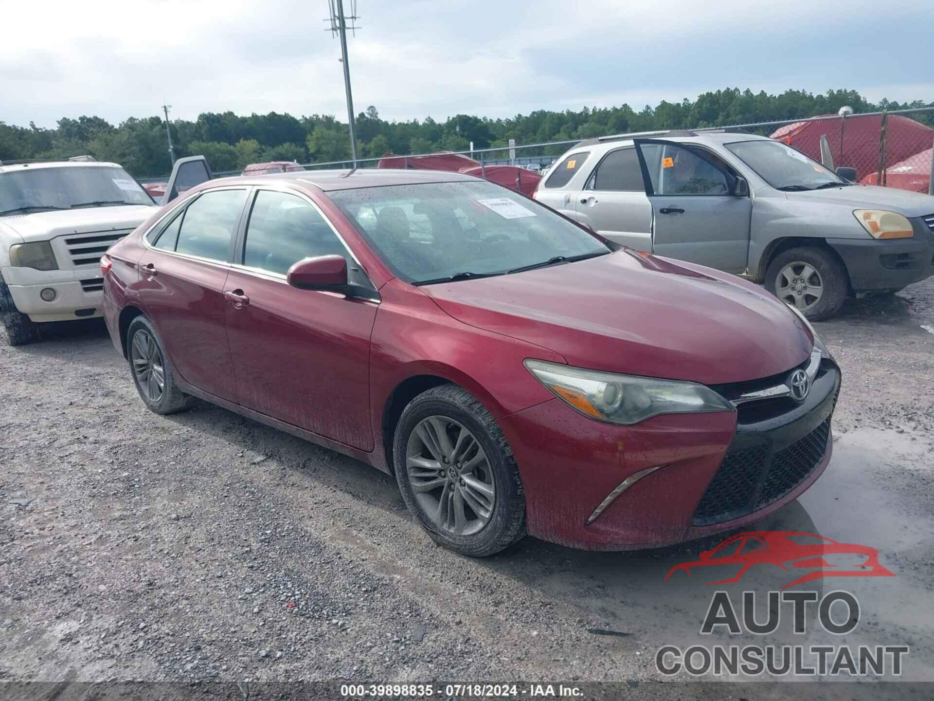 TOYOTA CAMRY 2016 - 4T1BF1FK9GU523375