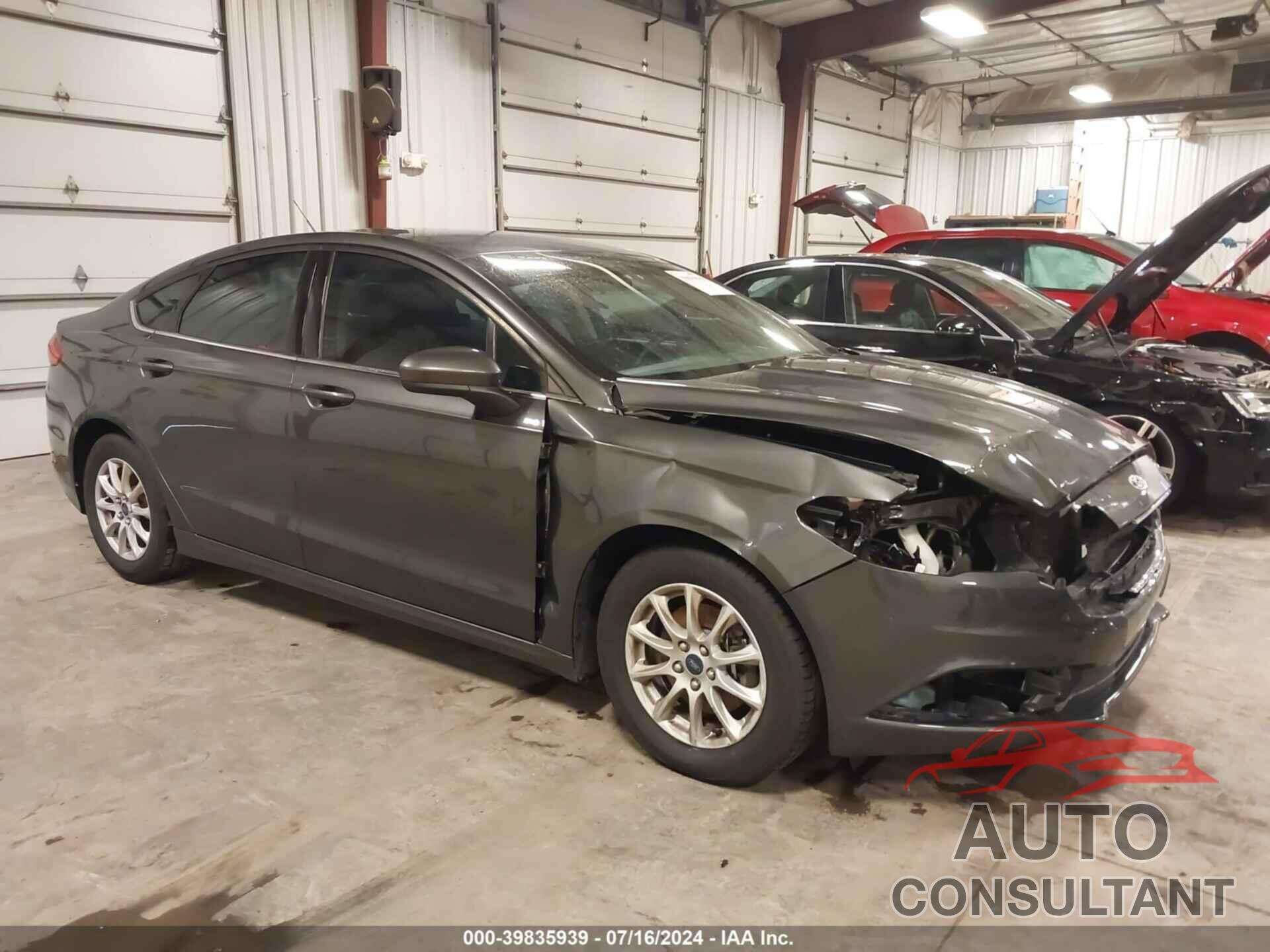 FORD FUSION 2017 - 3FA6P0G71HR162052