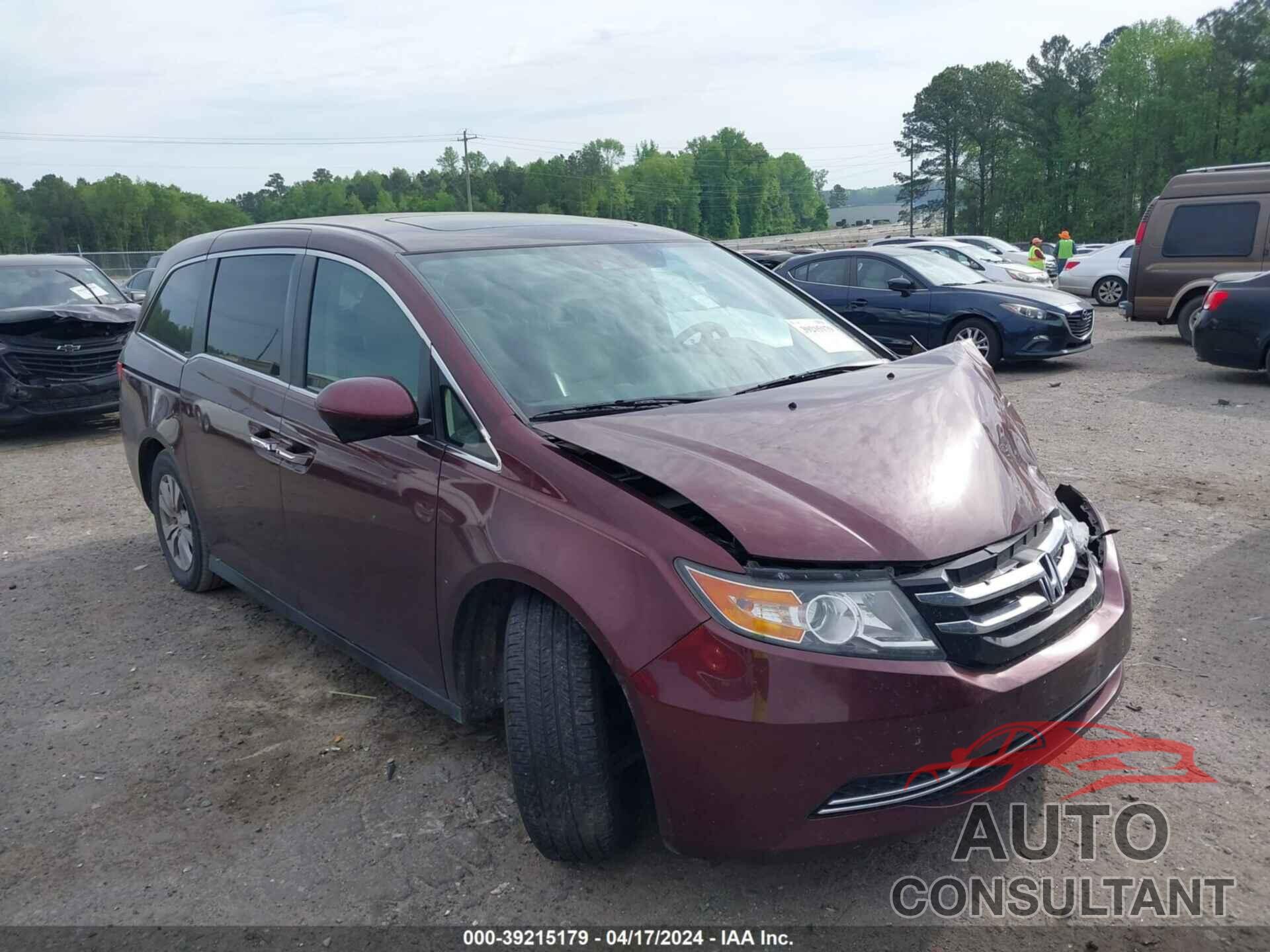 HONDA ODYSSEY 2016 - 5FNRL5H68GB166220