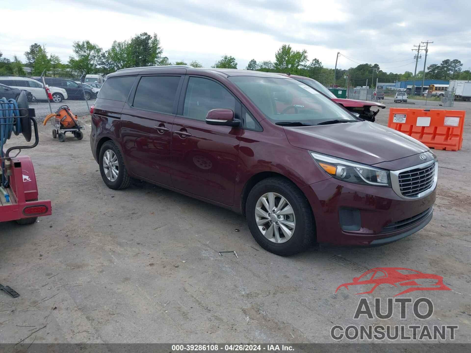 KIA SEDONA 2016 - KNDMB5C16G6087827