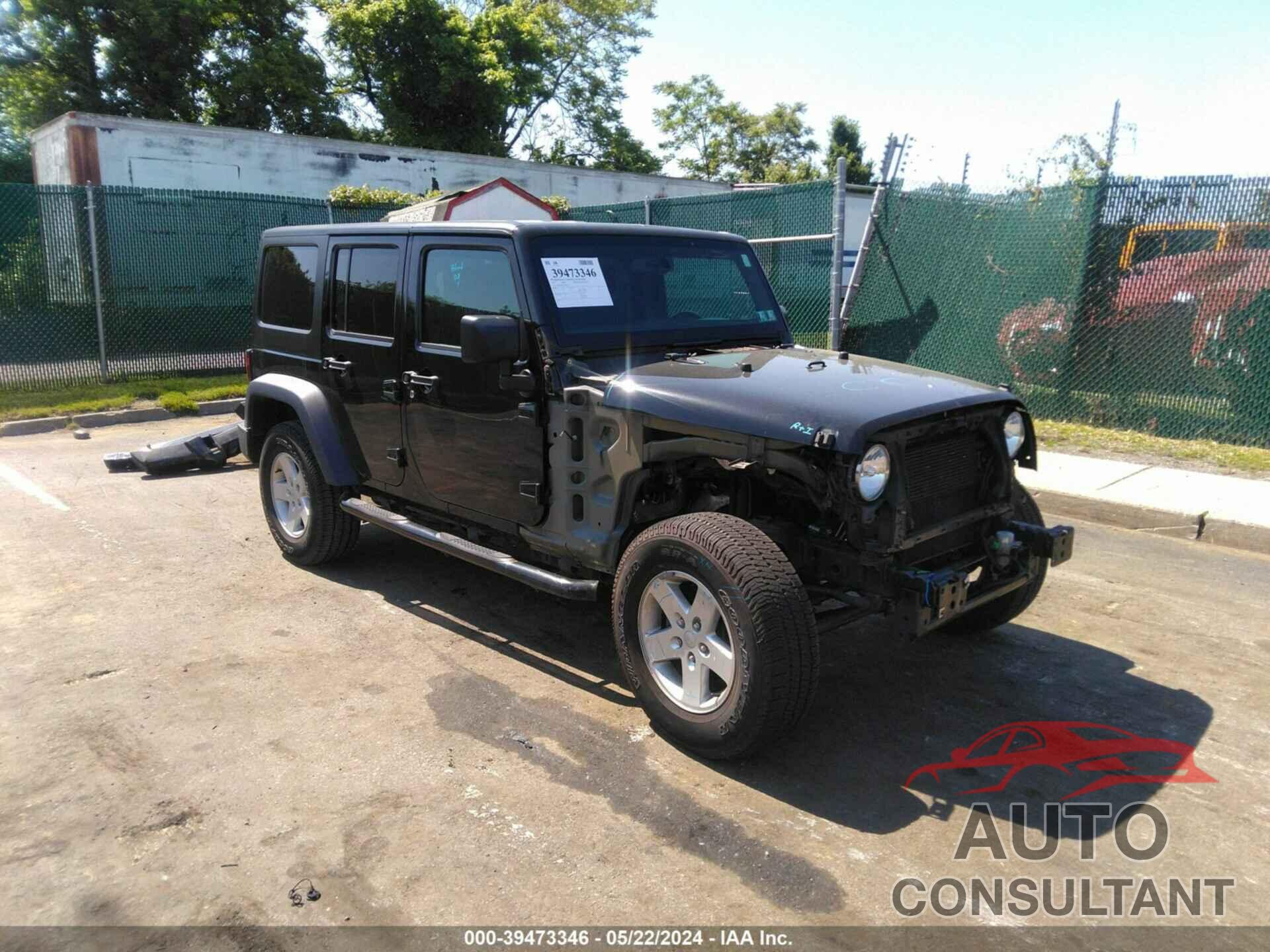 JEEP WRANGLER JK UNLIMITED 2018 - 1C4BJWDG3JL836384