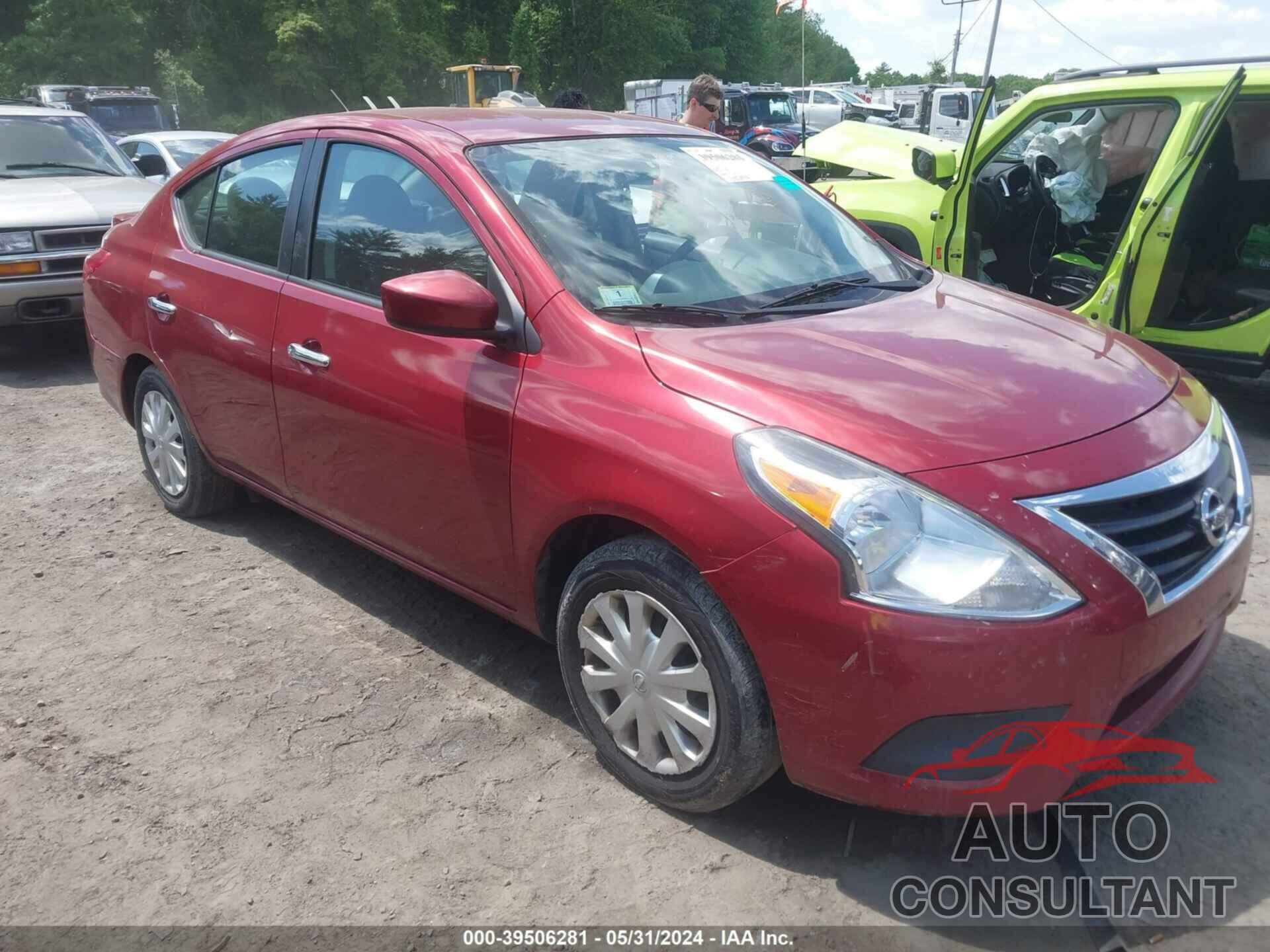 NISSAN VERSA 2017 - 3N1CN7APXHL814340