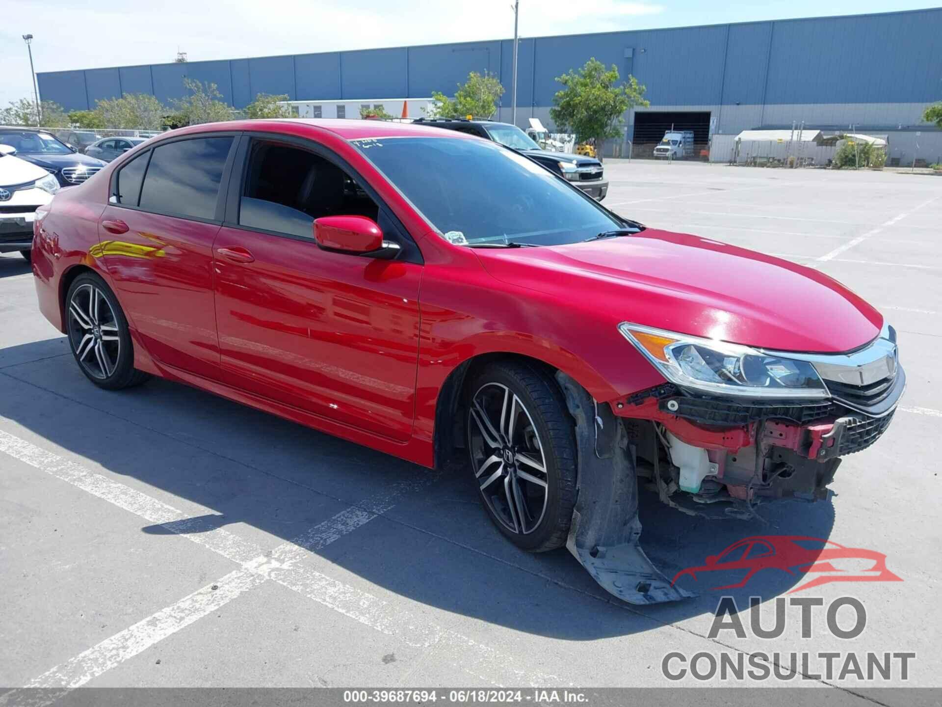 HONDA ACCORD 2016 - 1HGCR2F53GA204413