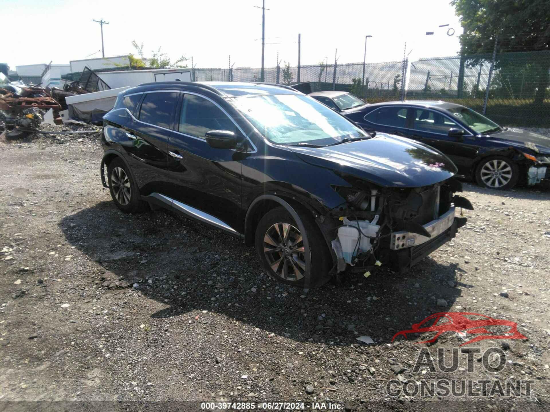 NISSAN MURANO 2016 - 5N1AZ2MH5GN168201