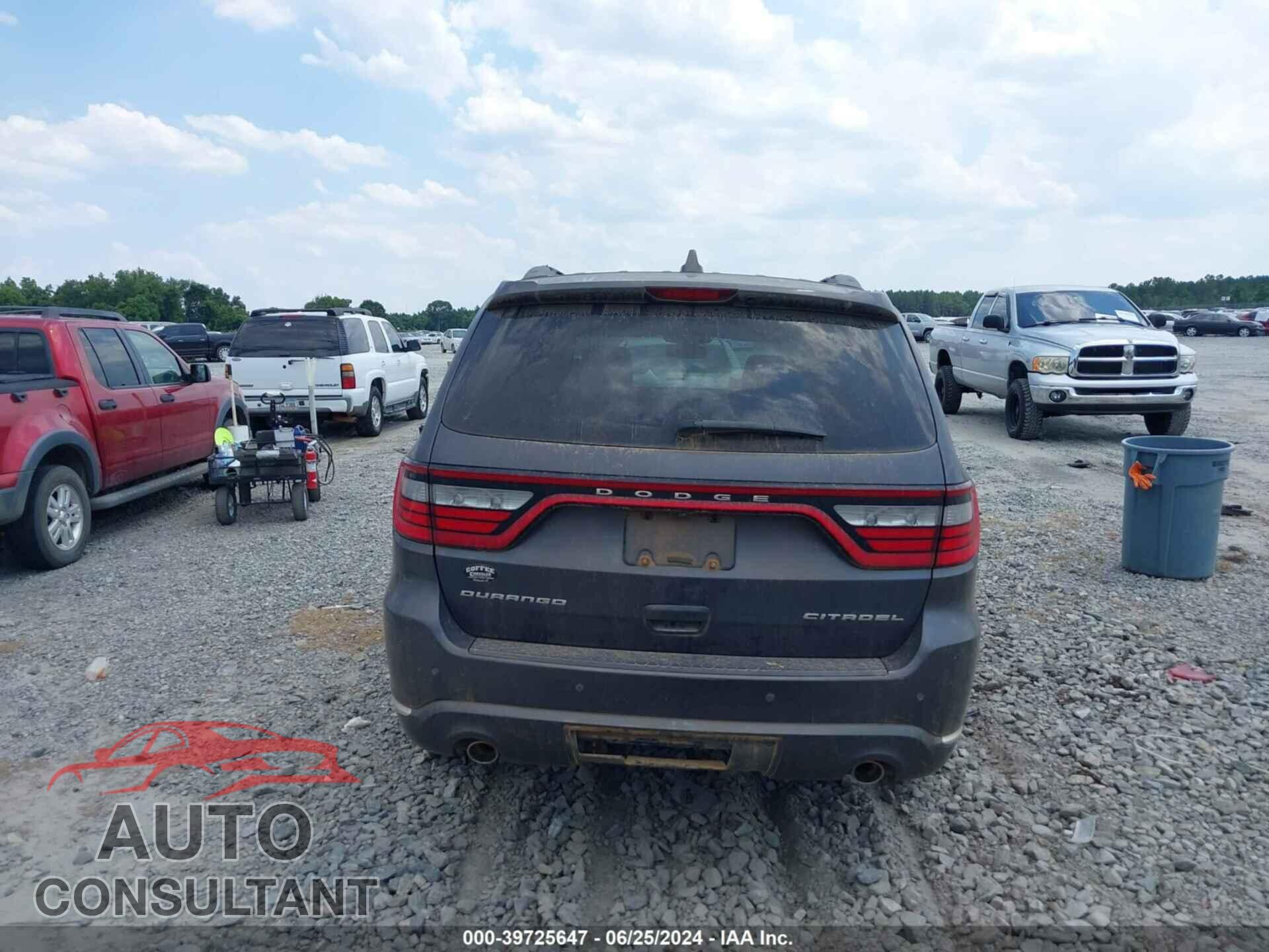 DODGE DURANGO 2017 - 1C4RDHEG7HC672308