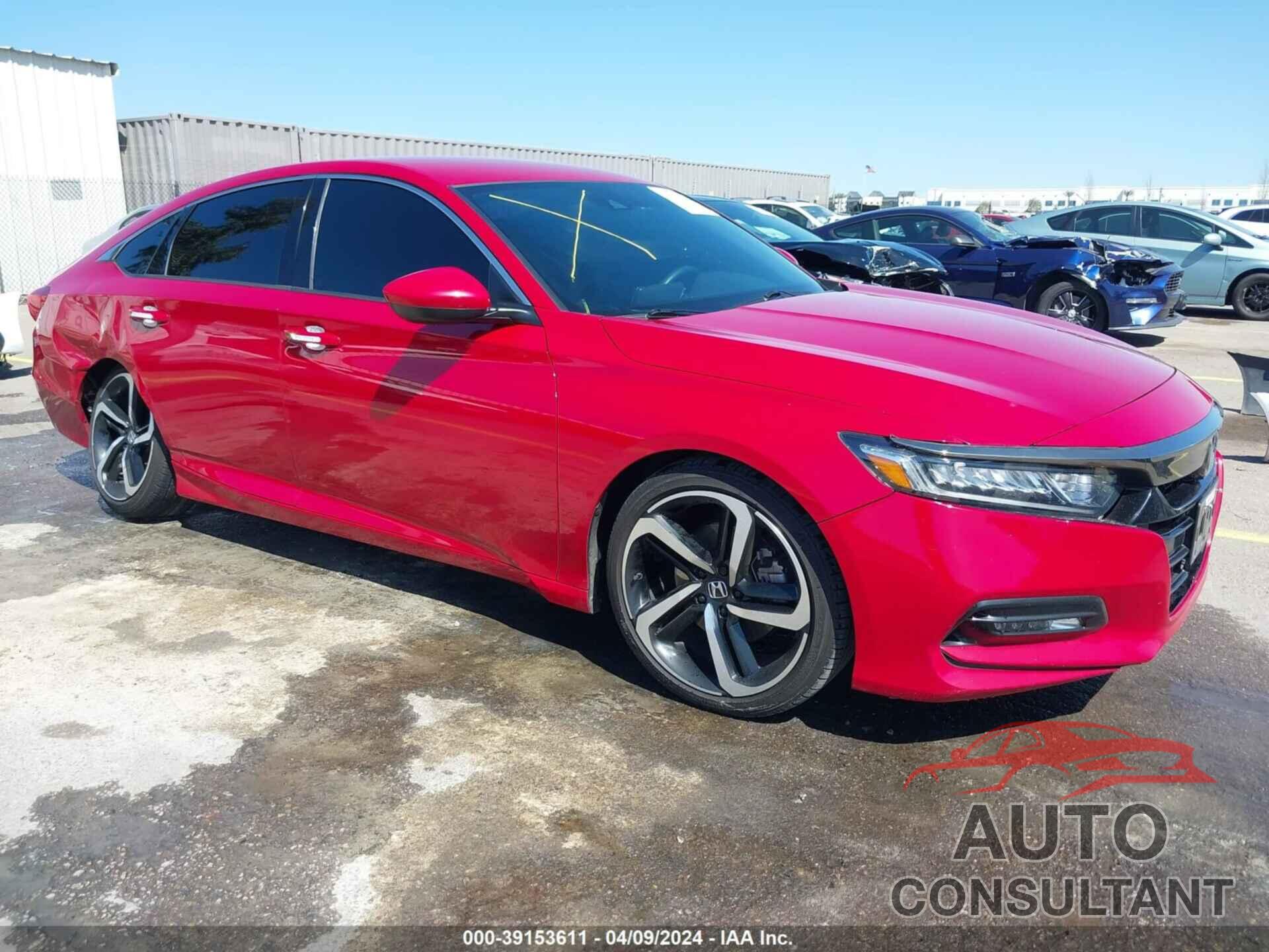 HONDA ACCORD 2018 - 1HGCV1F34JA160689