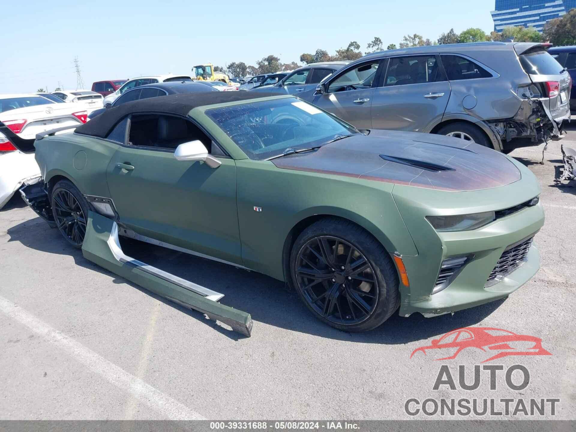 CHEVROLET CAMARO 2017 - 1G1FH3D71H0138498