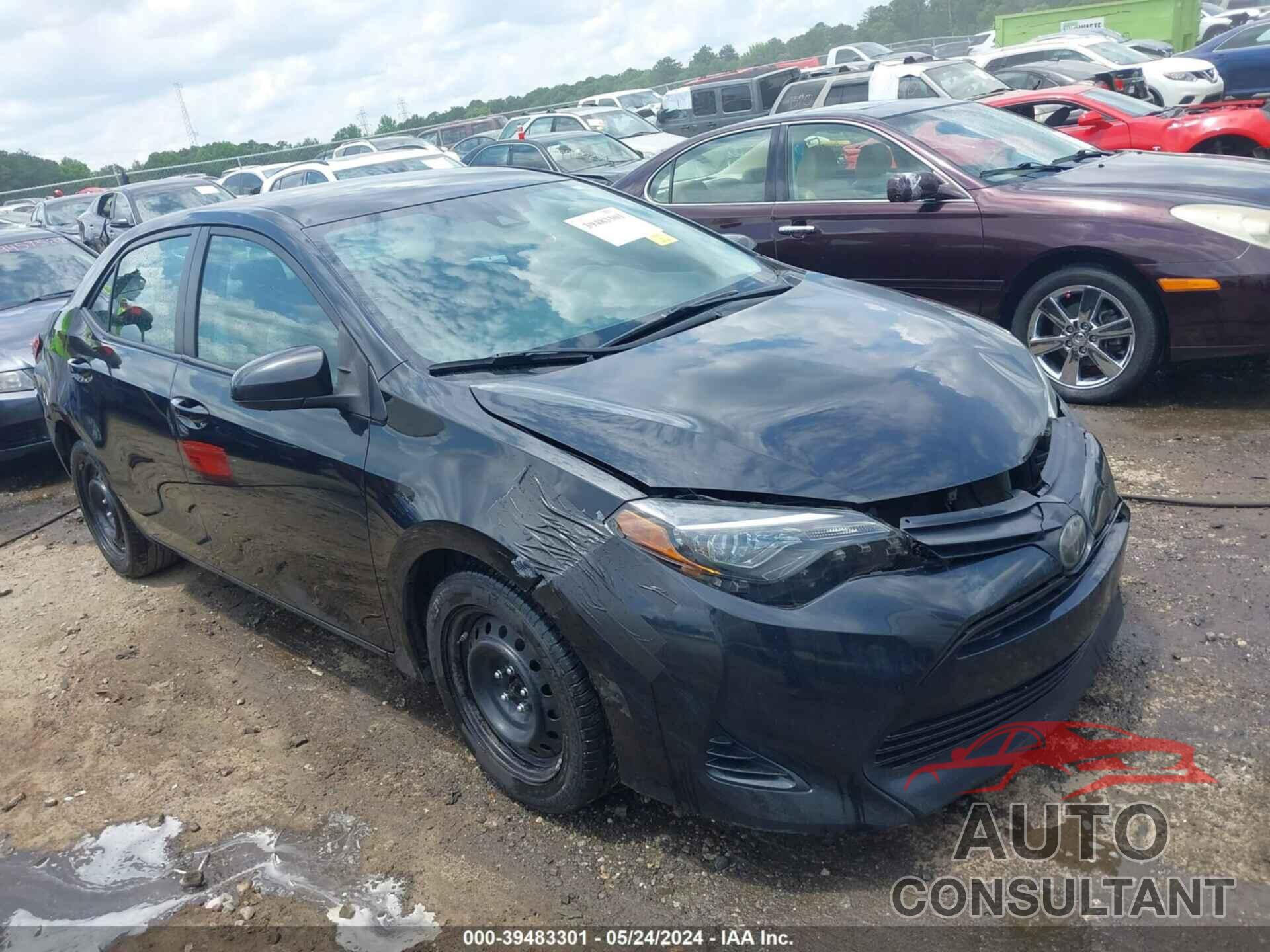 TOYOTA COROLLA 2019 - 2T1BURHE3KC147536