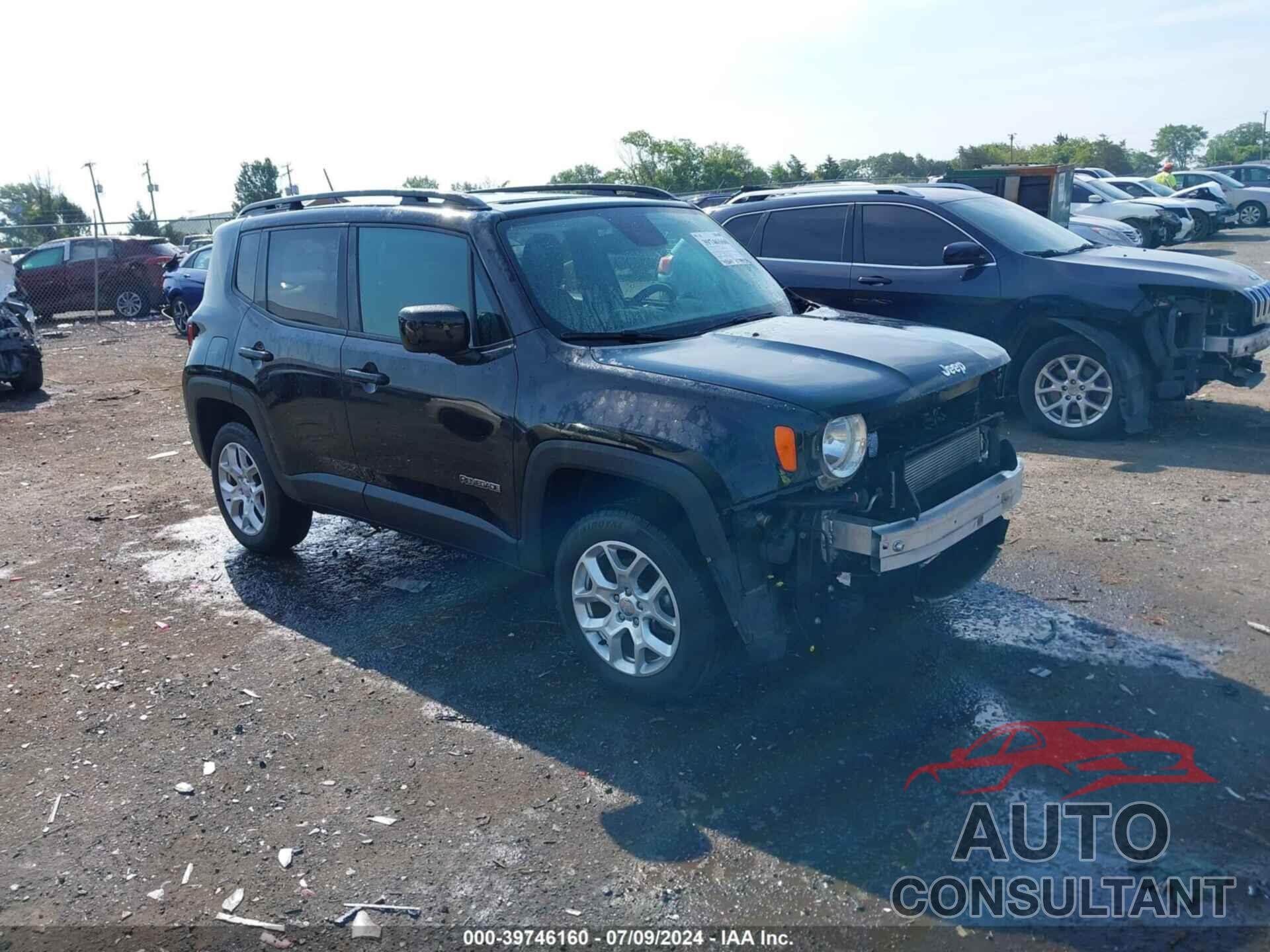 JEEP RENEGADE 2016 - ZACCJBBT9GPD18510