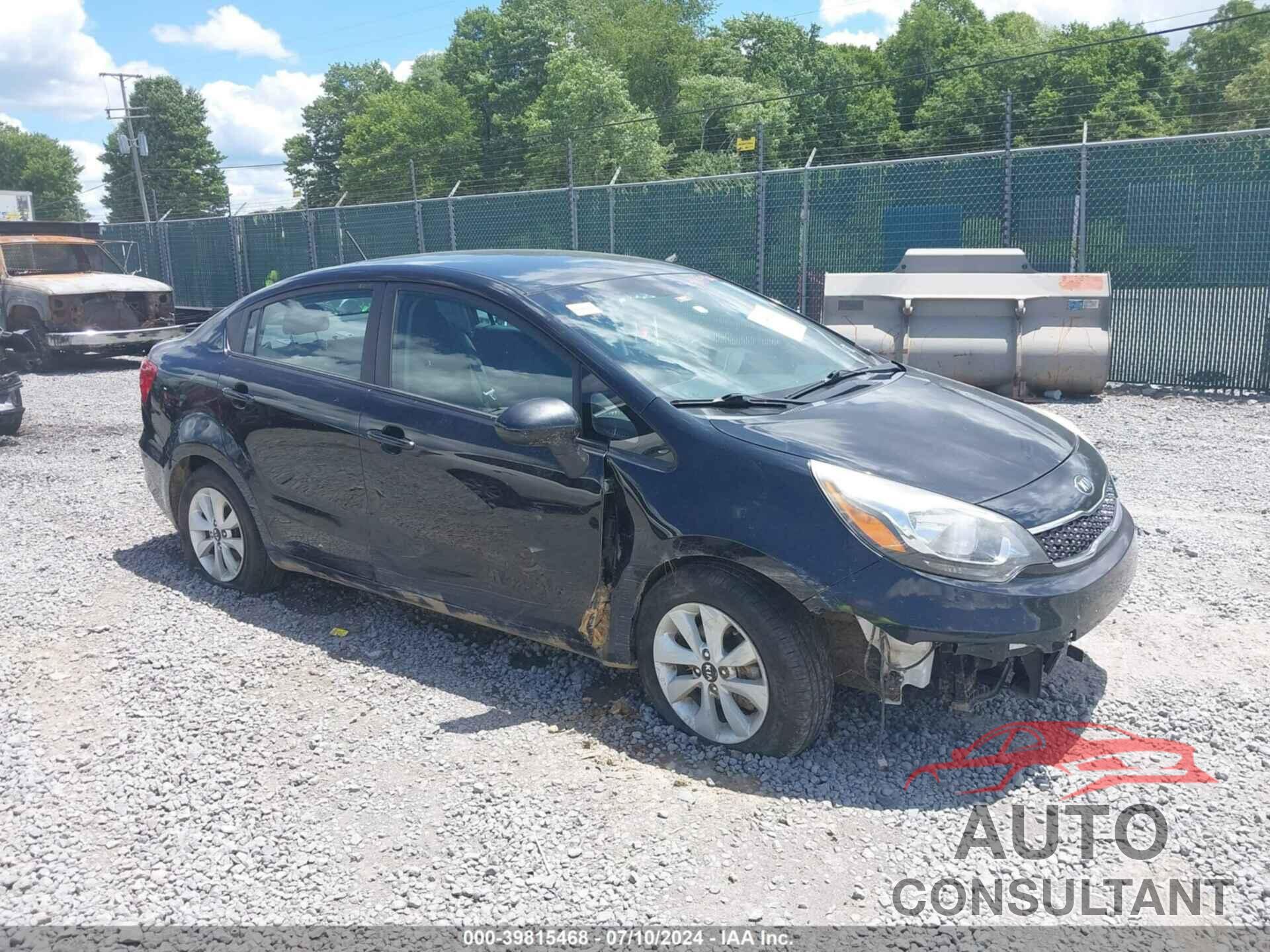 KIA RIO 2016 - KNADN4A33G6600521