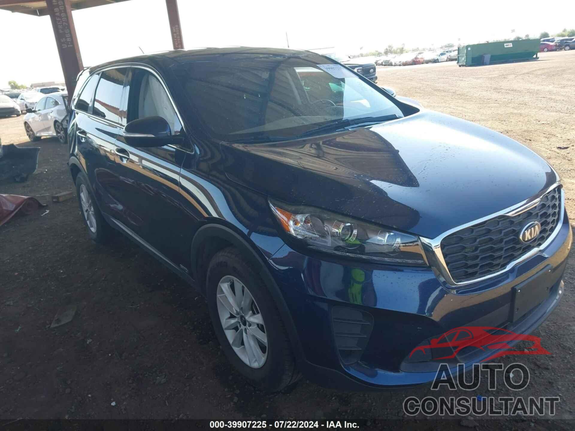 KIA SORENTO 2019 - 5XYPGDA51KG469493