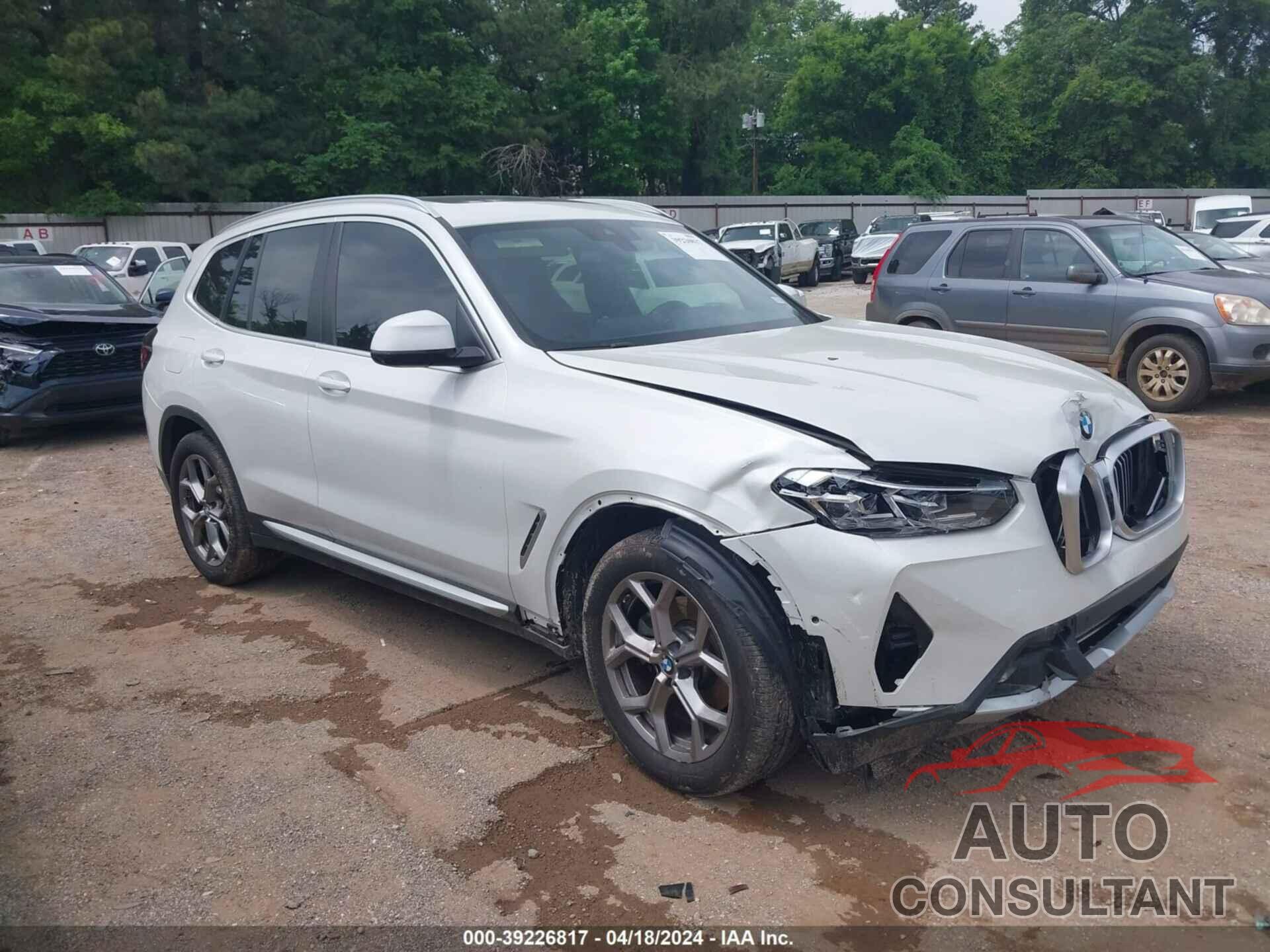 BMW X3 2023 - 5UX53DP06P9R03848