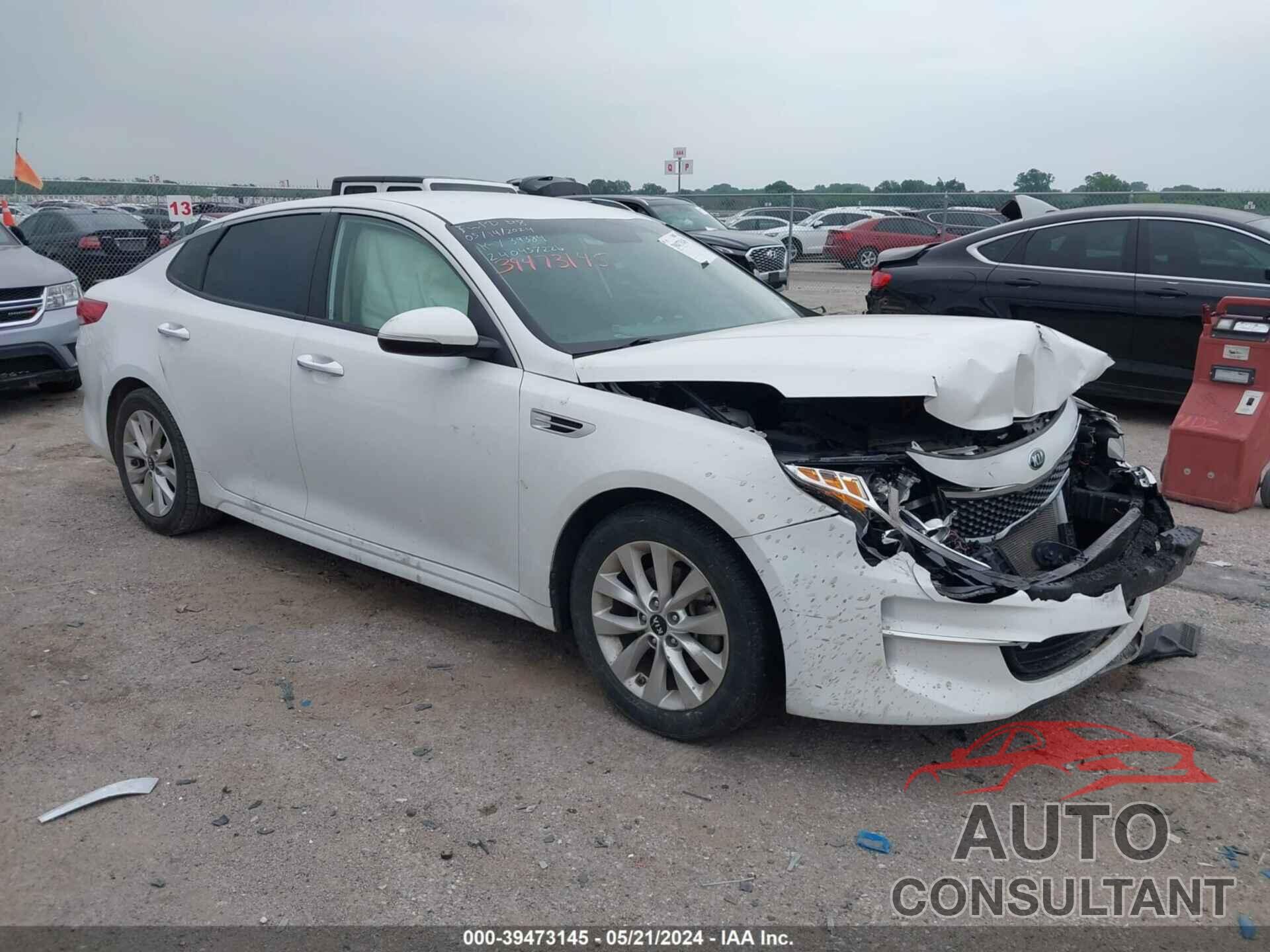 KIA OPTIMA 2018 - 5XXGT4L35JG263104