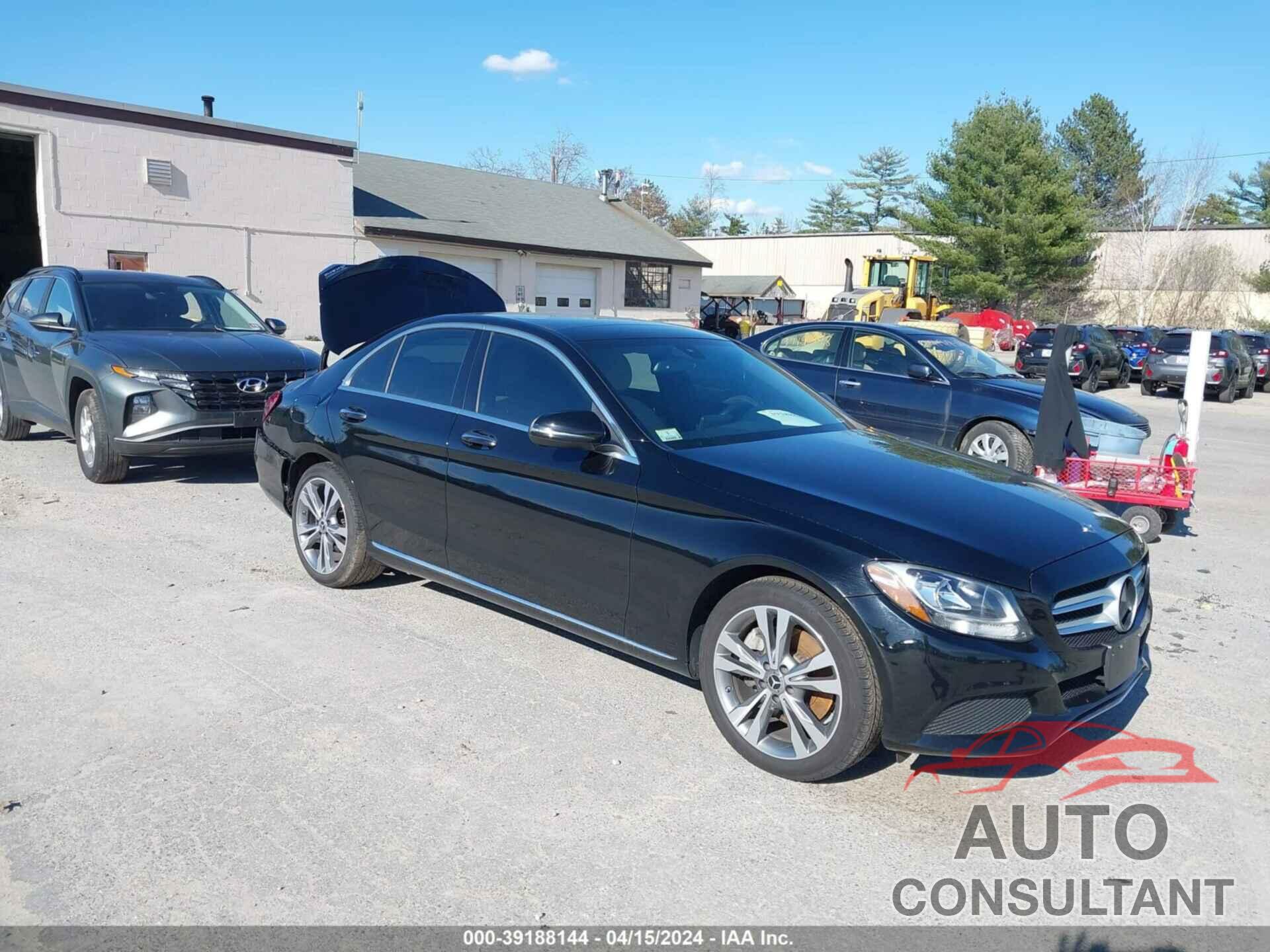 MERCEDES-BENZ C 300 2018 - WDDWF4KB1JR394934