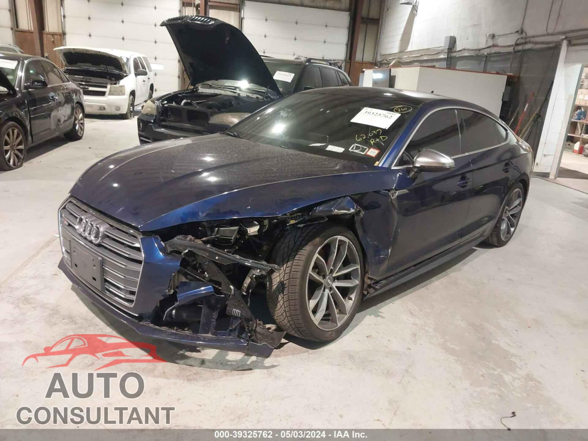 AUDI S5 2018 - WAUB4CF52JA013553