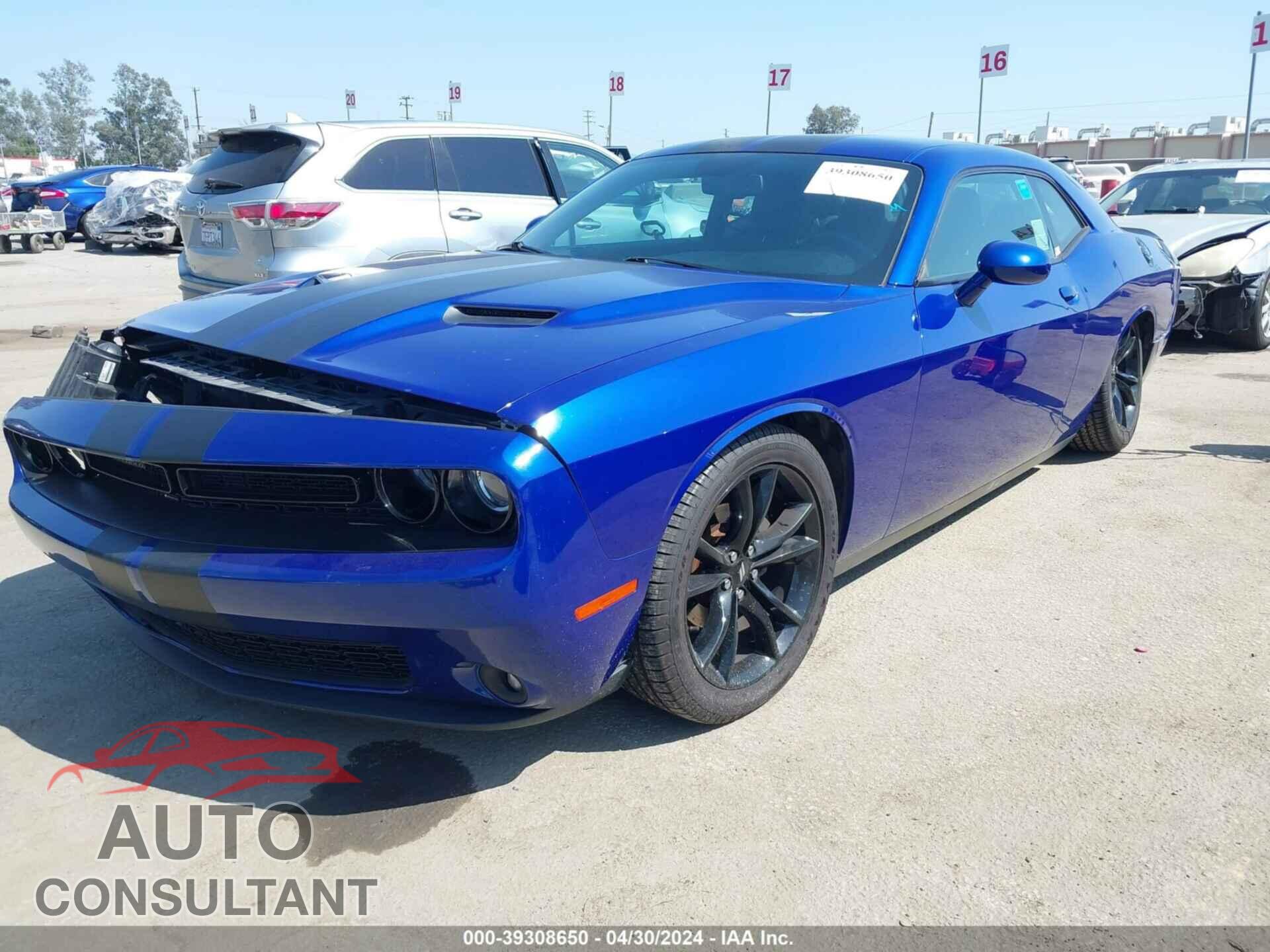 DODGE CHALLENGER 2018 - 2C3CDZAG0JH333477