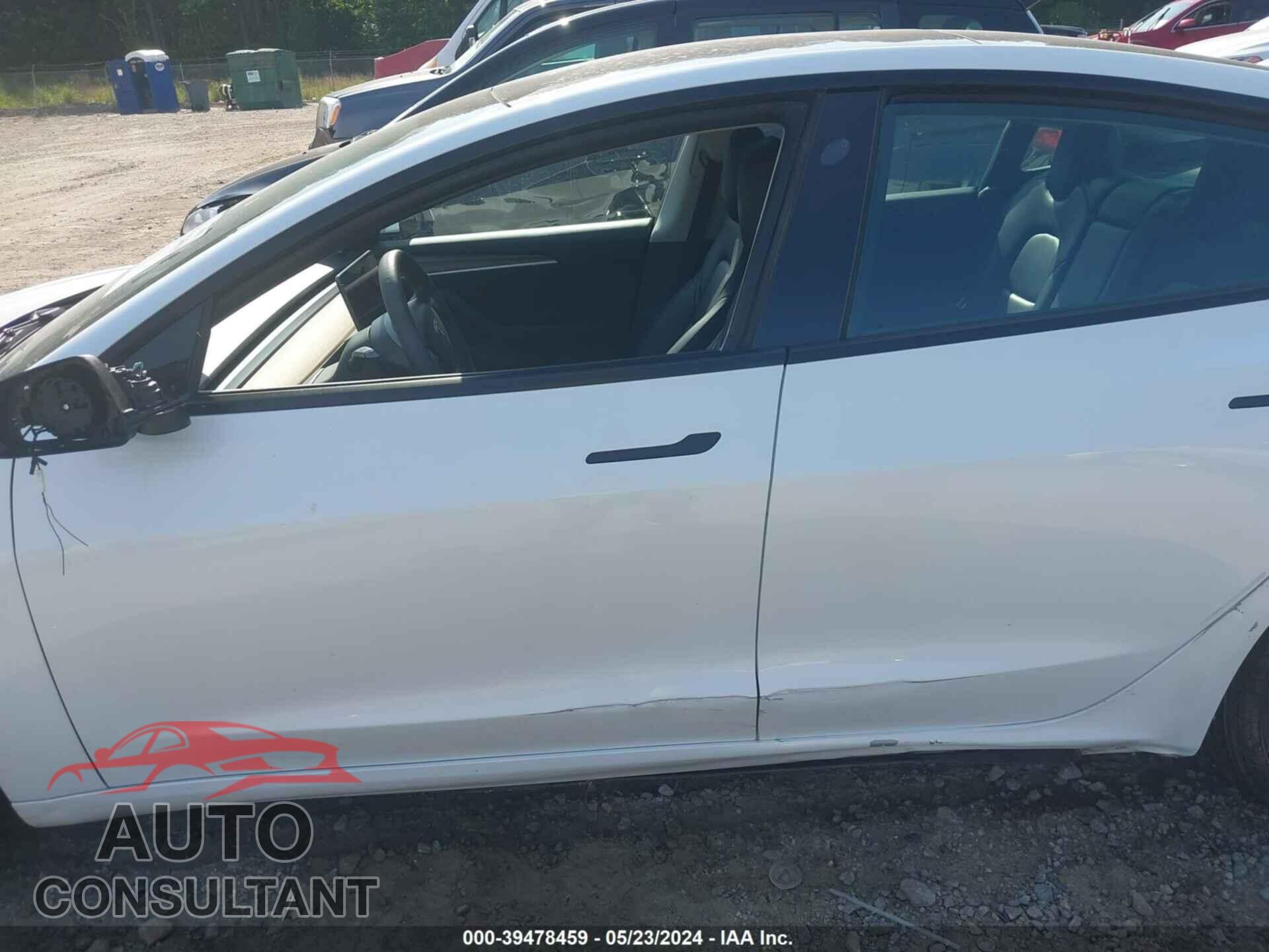 TESLA MODEL 3 2022 - 5YJ3E1EB3NF190965