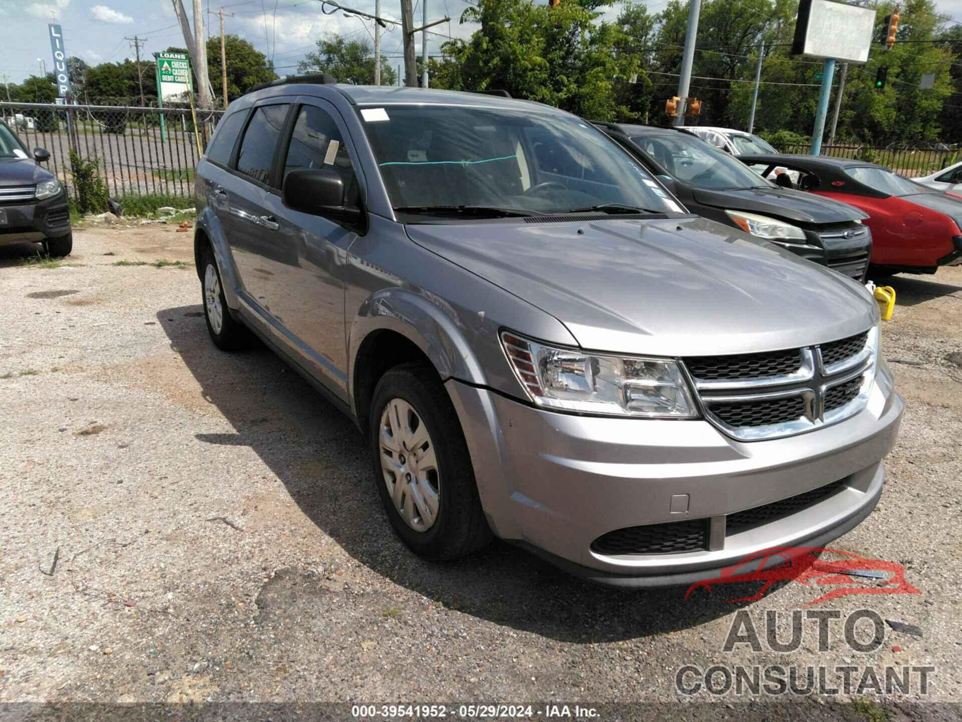 DODGE JOURNEY 2017 - 3C4PDCABXHT602584