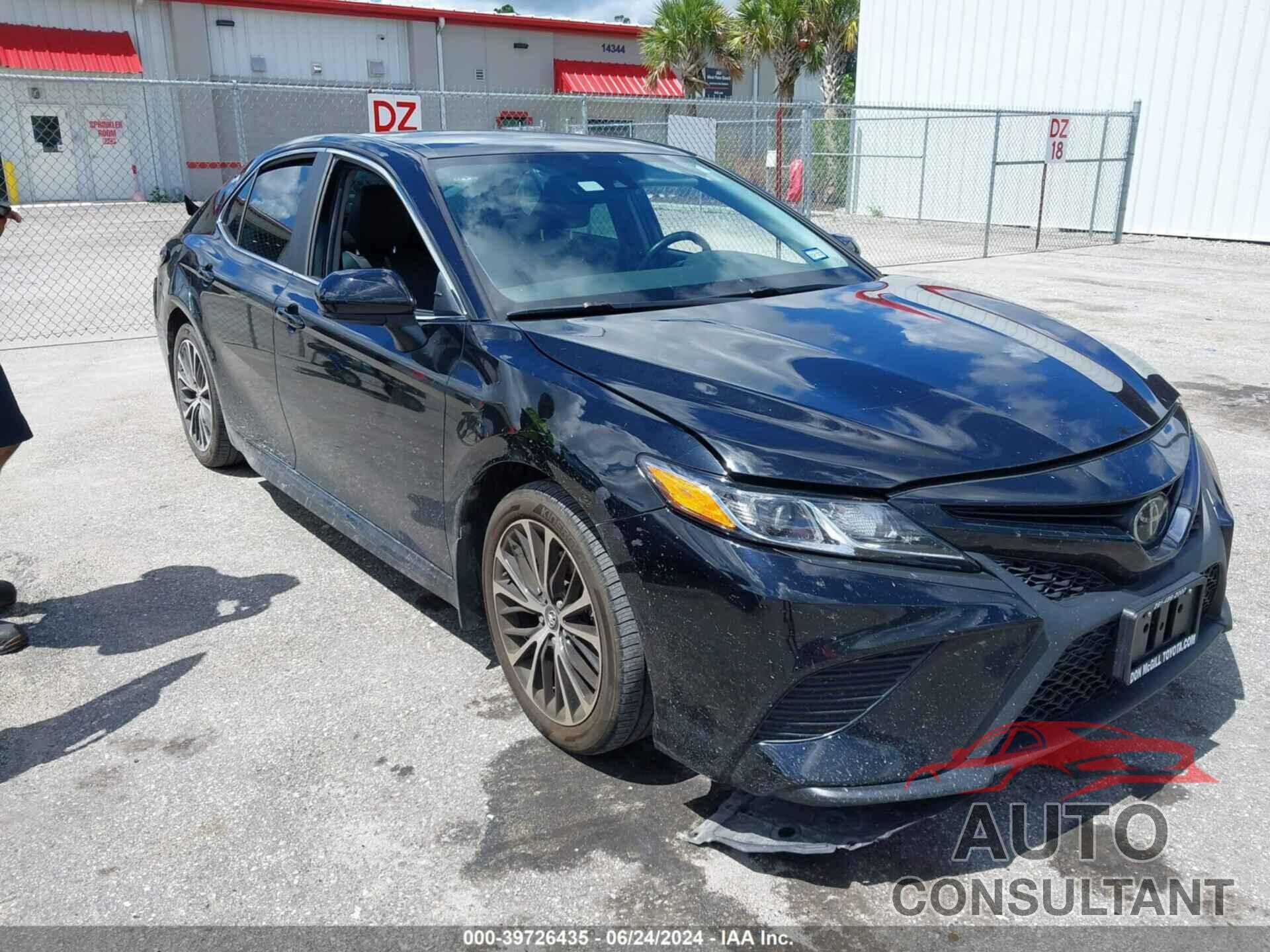 TOYOTA CAMRY 2020 - 4T1G11AK9LU876673