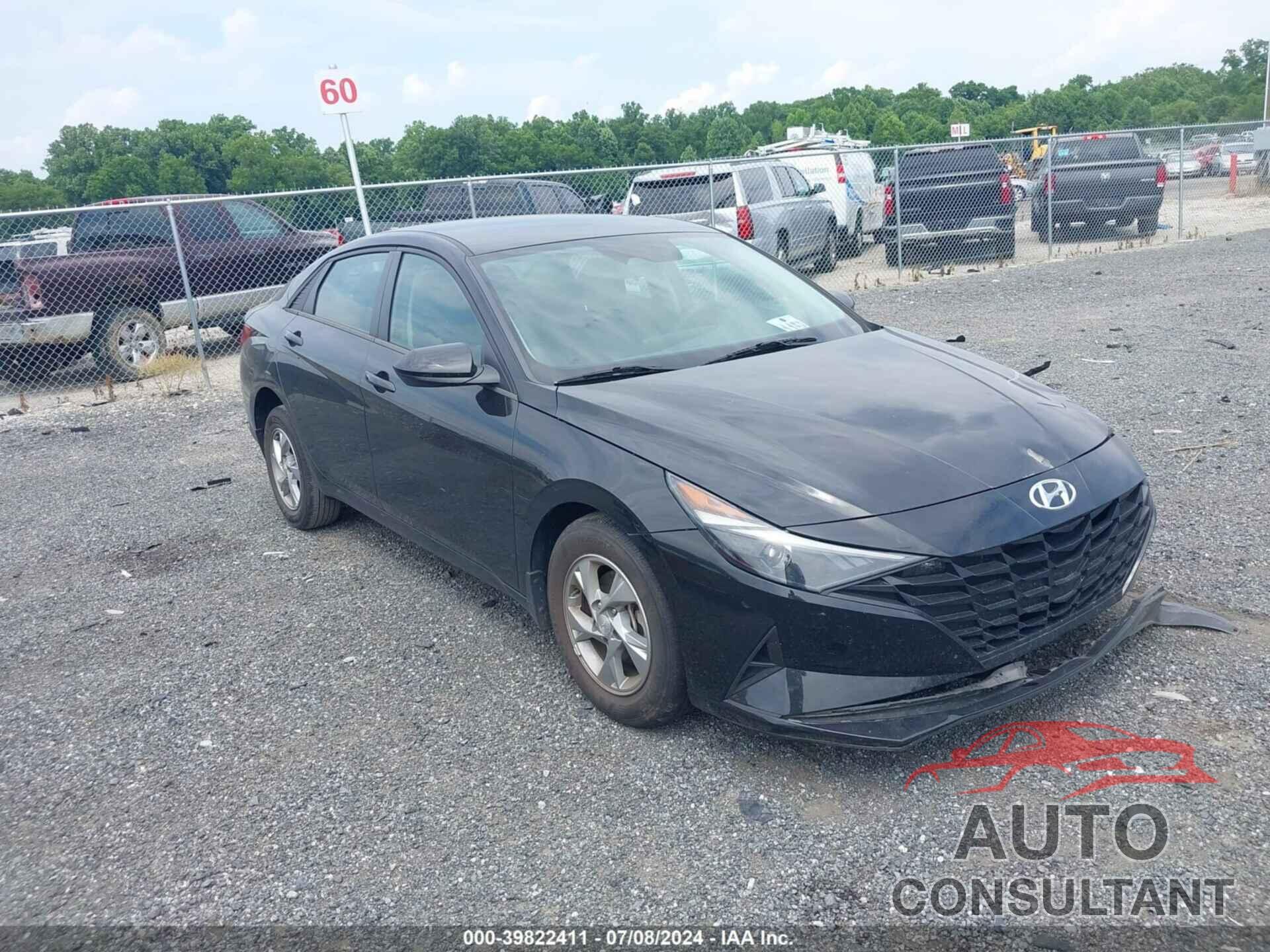 HYUNDAI ELANTRA 2022 - 5NPLL4AG0NH081745
