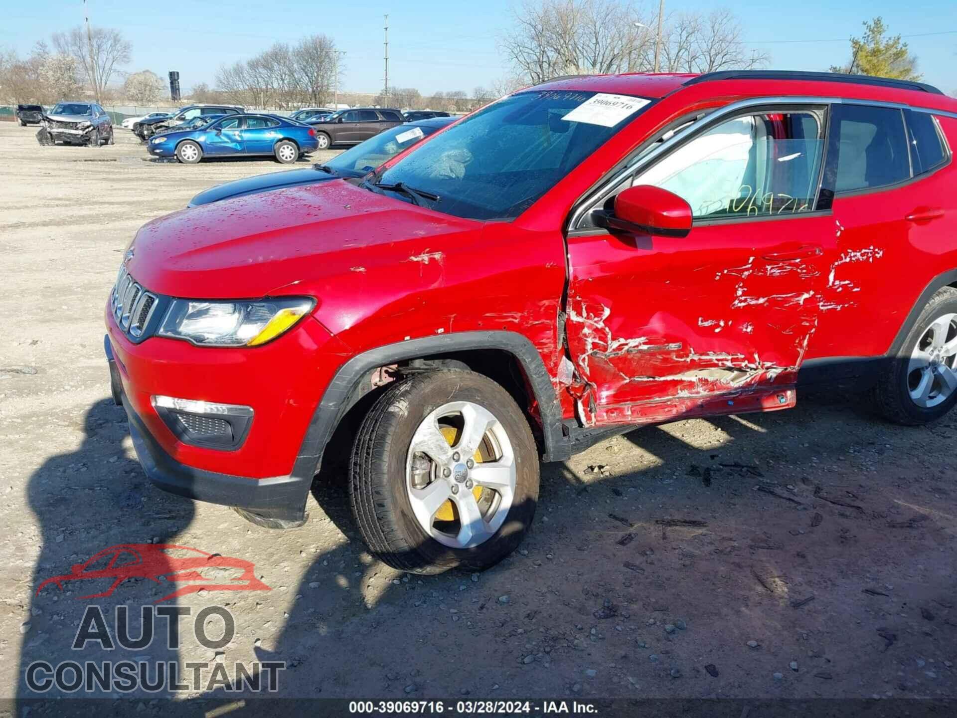 JEEP COMPASS 2017 - 3C4NJCBB2HT632564