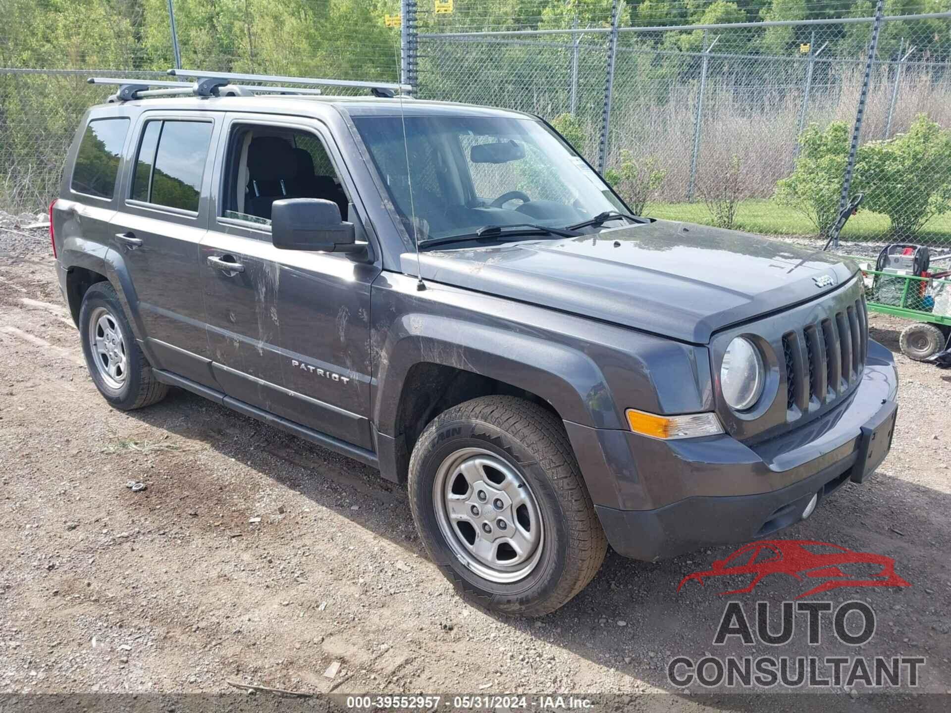 JEEP PATRIOT 2016 - 1C4NJPBB7GD802932