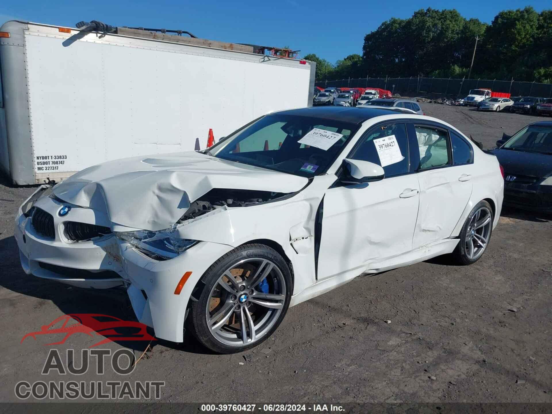 BMW M3 2016 - WBS8M9C51G5D30368