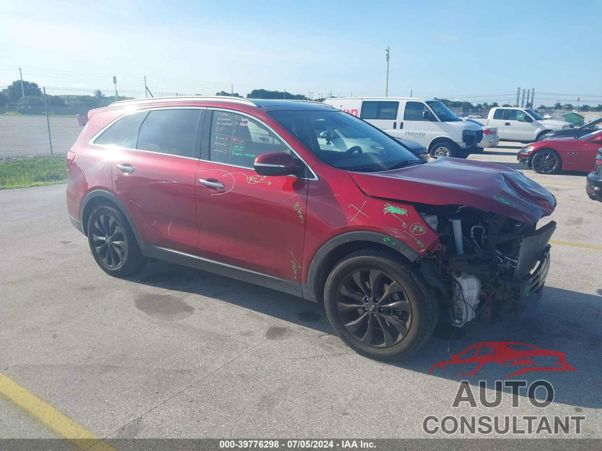KIA SORENTO 2020 - 5XYPH4A57LG689526