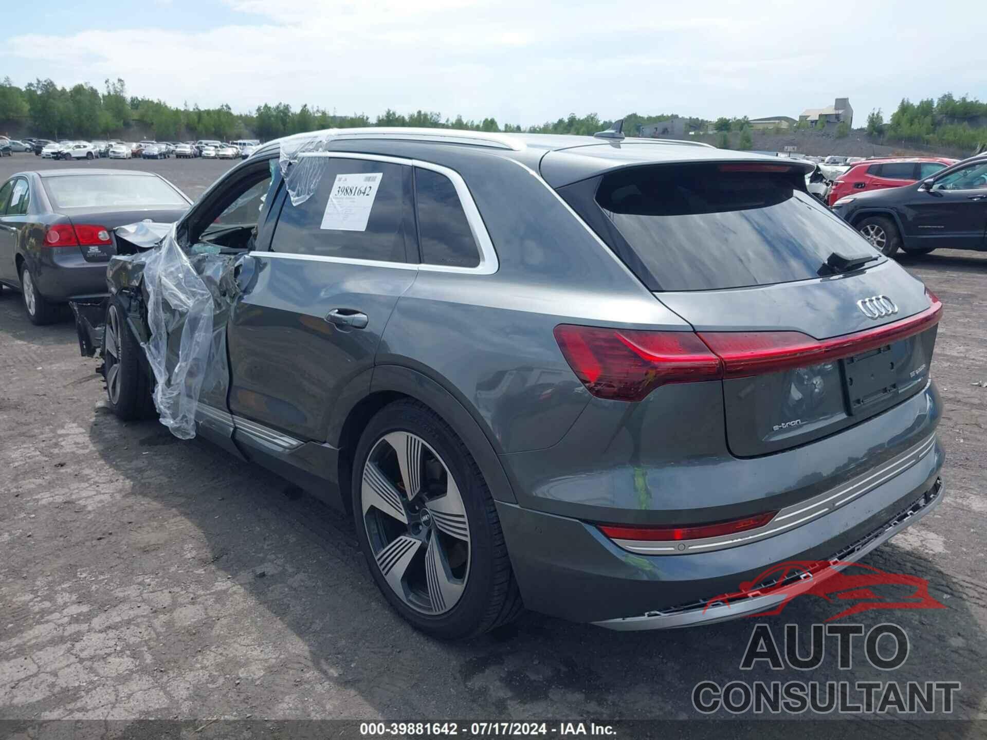 AUDI E-TRON 2019 - WA1VAAGE6KB006428