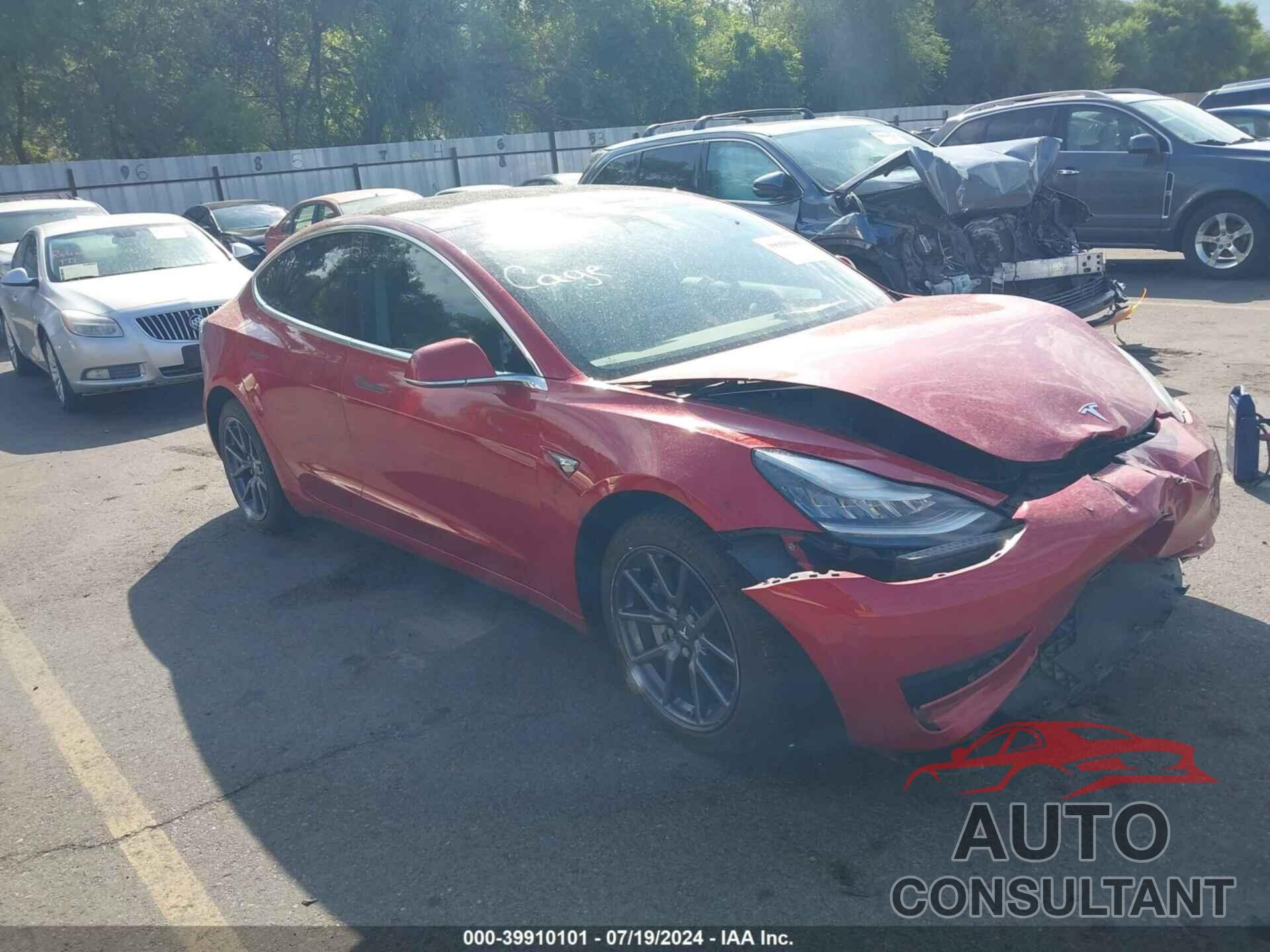 TESLA MODEL 3 2020 - 5YJ3E1EC2LF602346