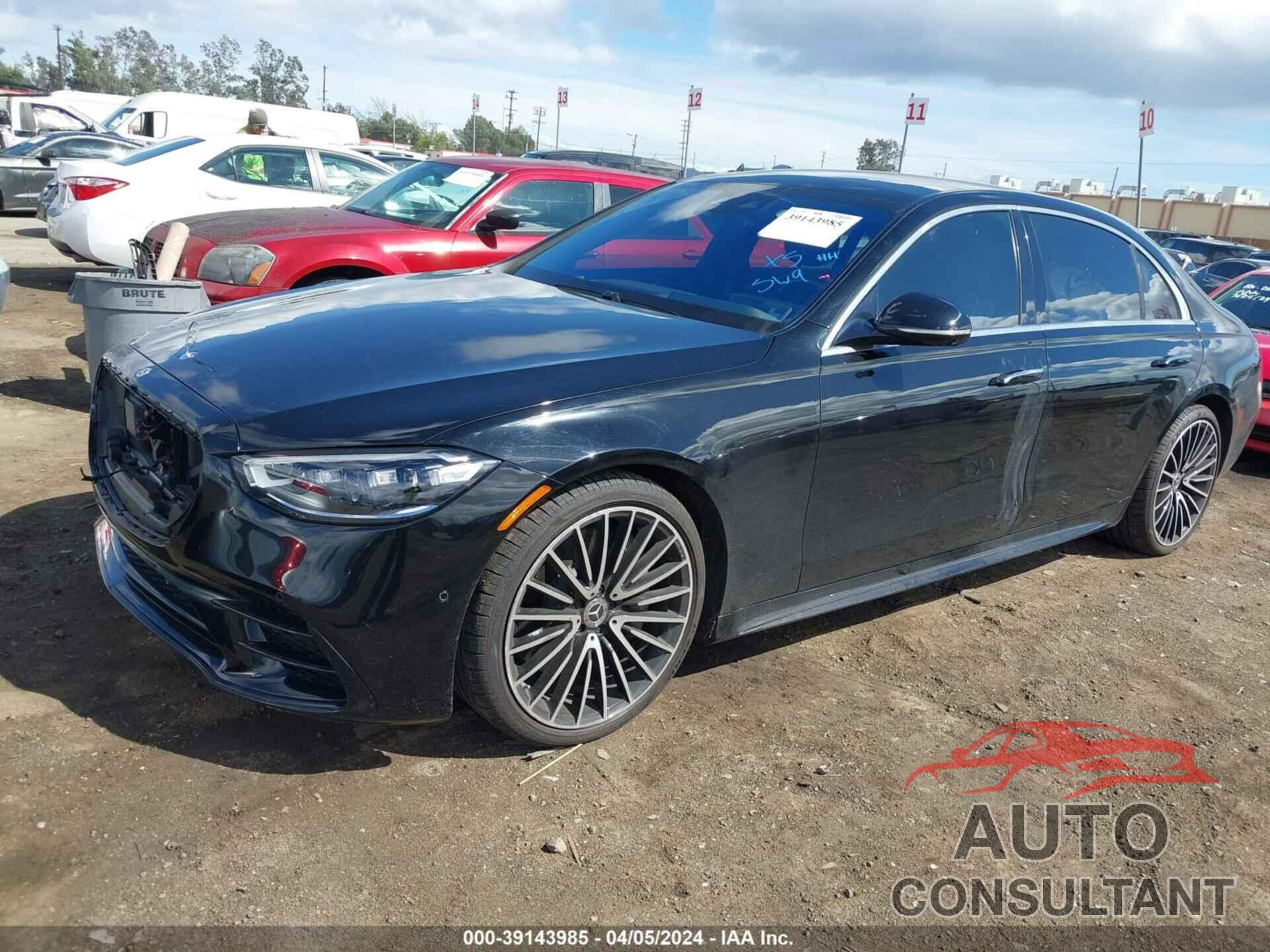 MERCEDES-BENZ S 580 2021 - W1K6G7GB8MA044386