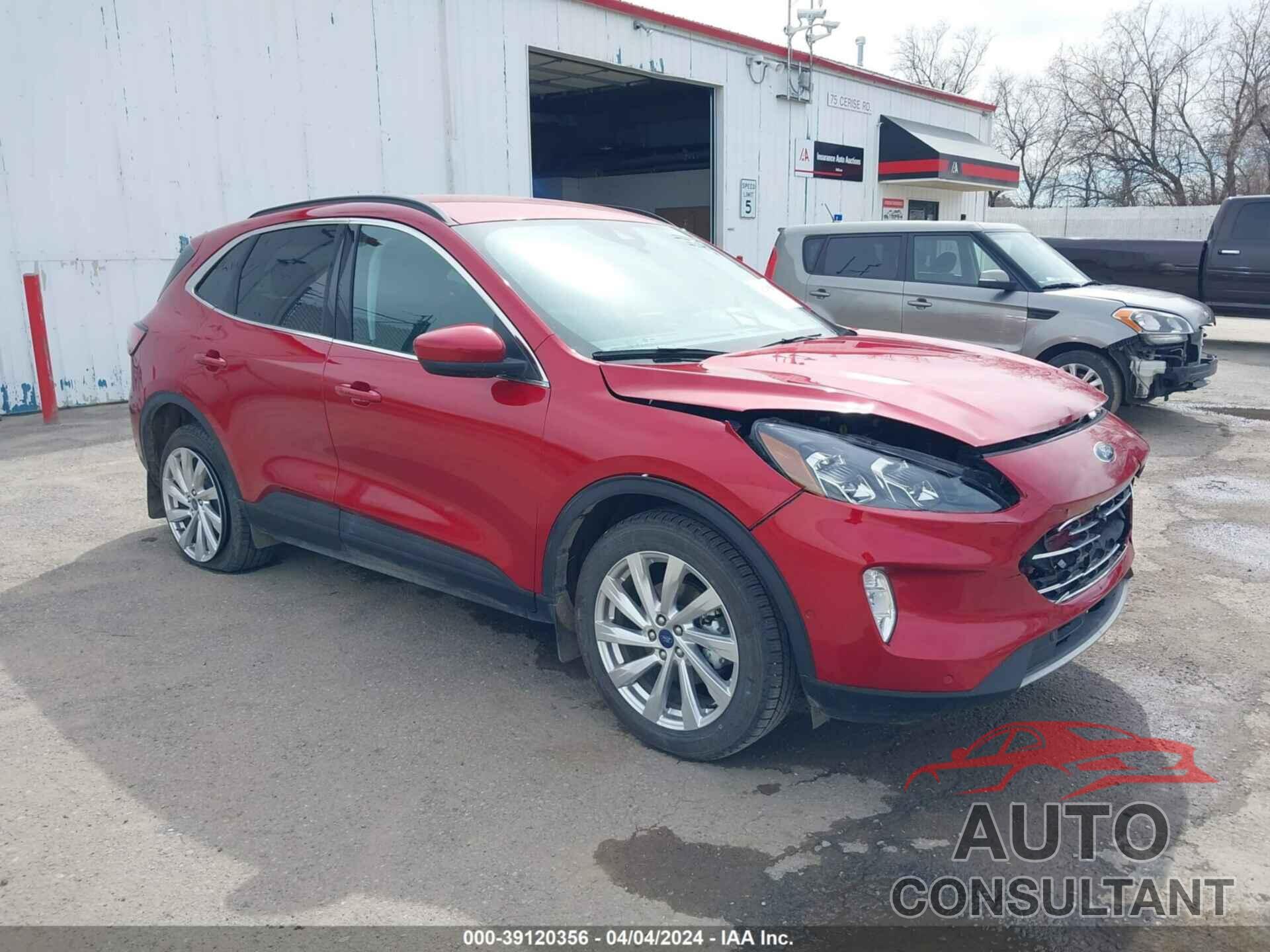 FORD ESCAPE 2022 - 1FMCU9J92NUA35993