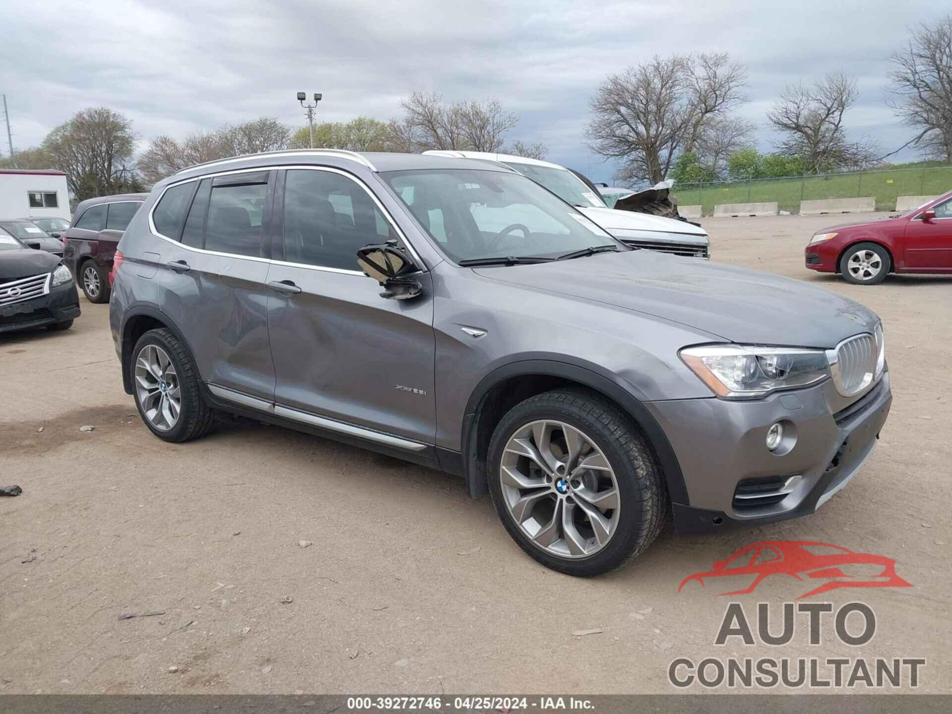 BMW X3 2016 - 5UXWX9C51G0D71052